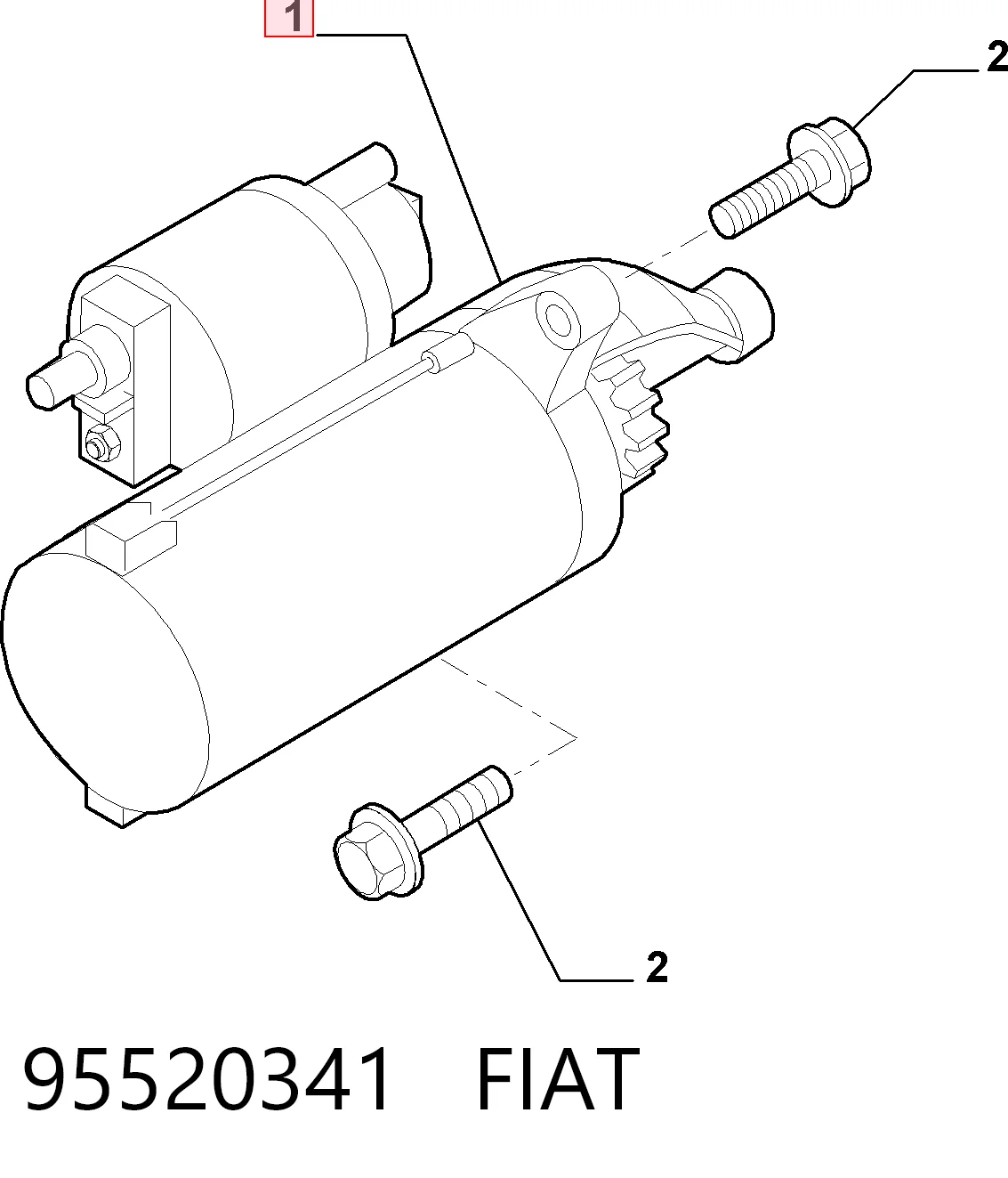 Arranque motores Fiat 500  (2014-2026)