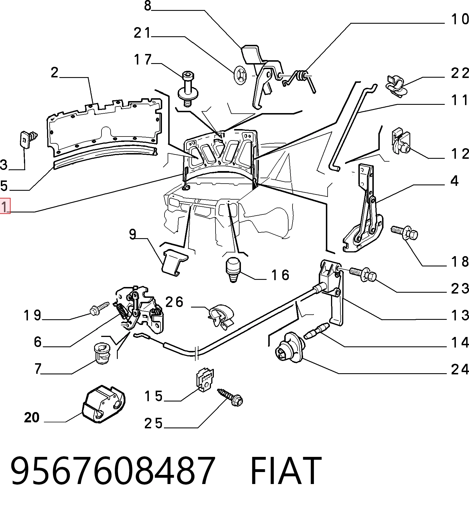 Capó del motor Citroen Jumper furgoneta (244) (2002 - 2006) precio, desde 222,16 EUR