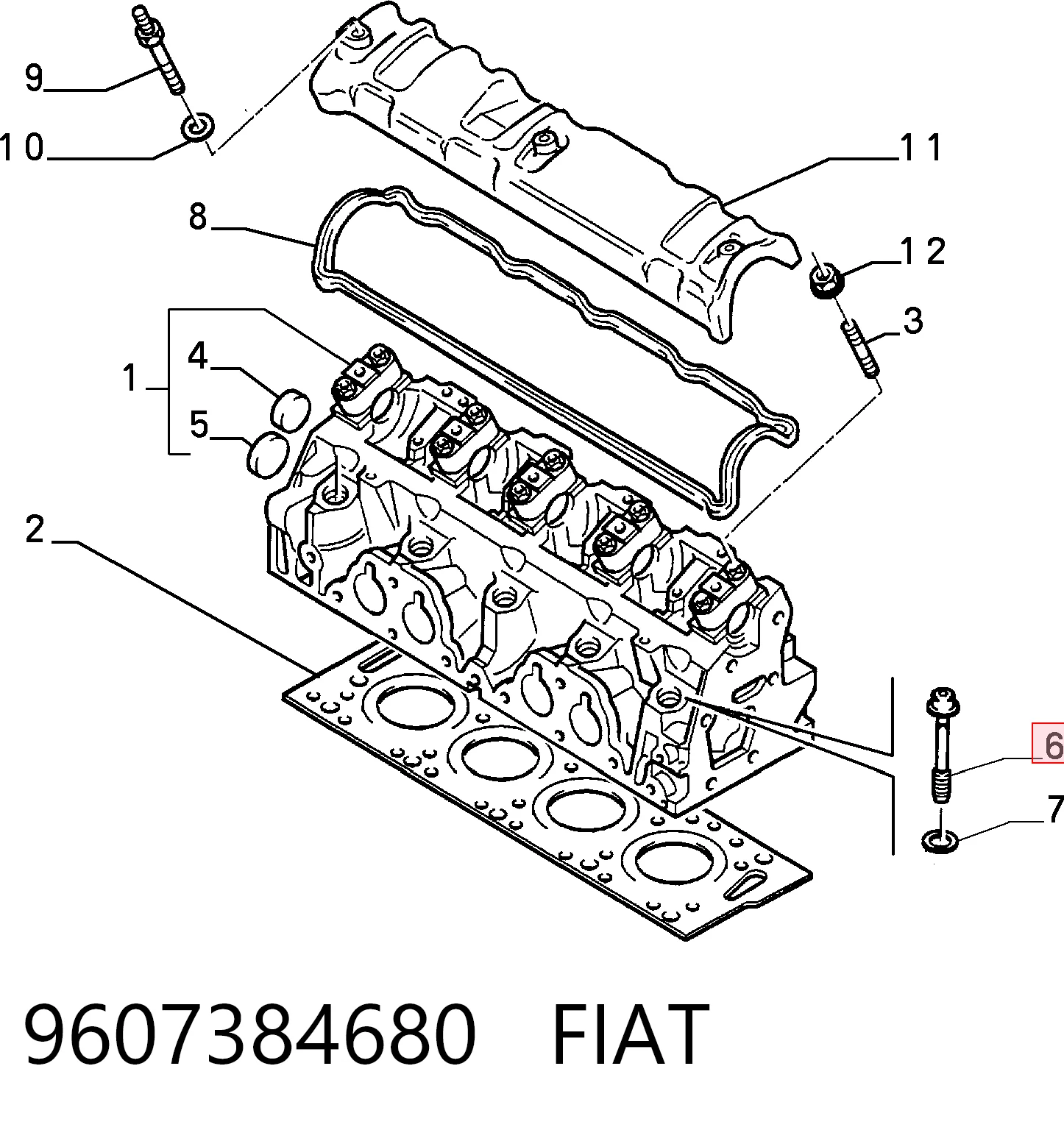 Juego tornillos culata Fiat Ducato II desde 15,41 €