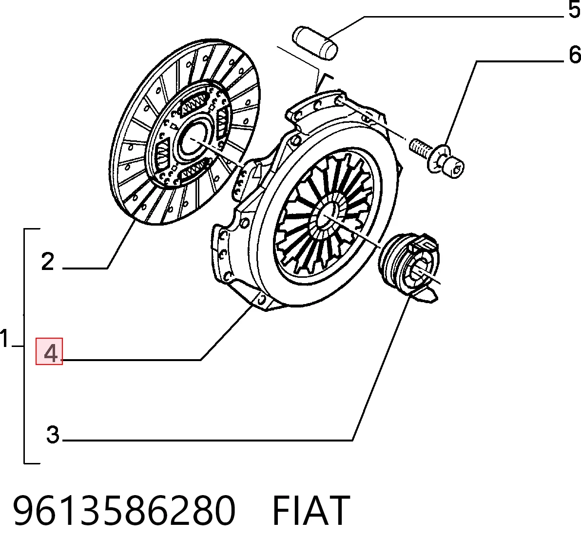 Comprar Plato de presión de embrague Citroen Jumpy I U6U