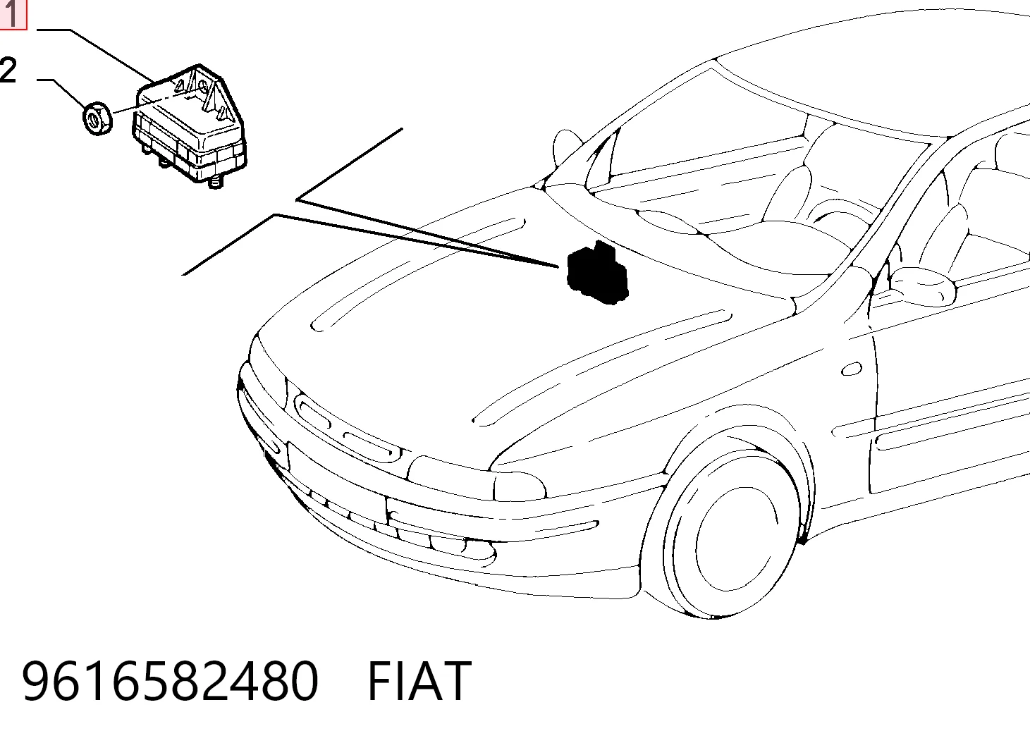 9616582480 Fiat/Alfa/Lancia