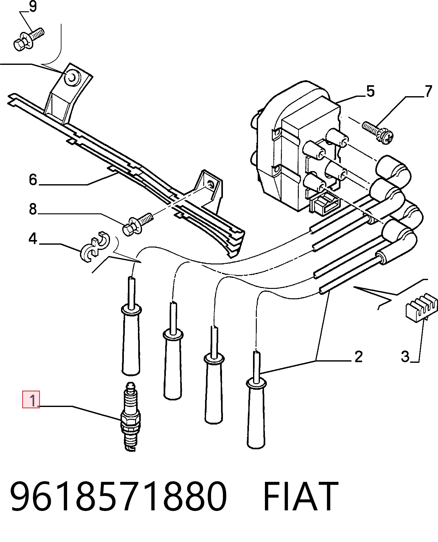 9618571880 Fiat/Alfa/Lancia