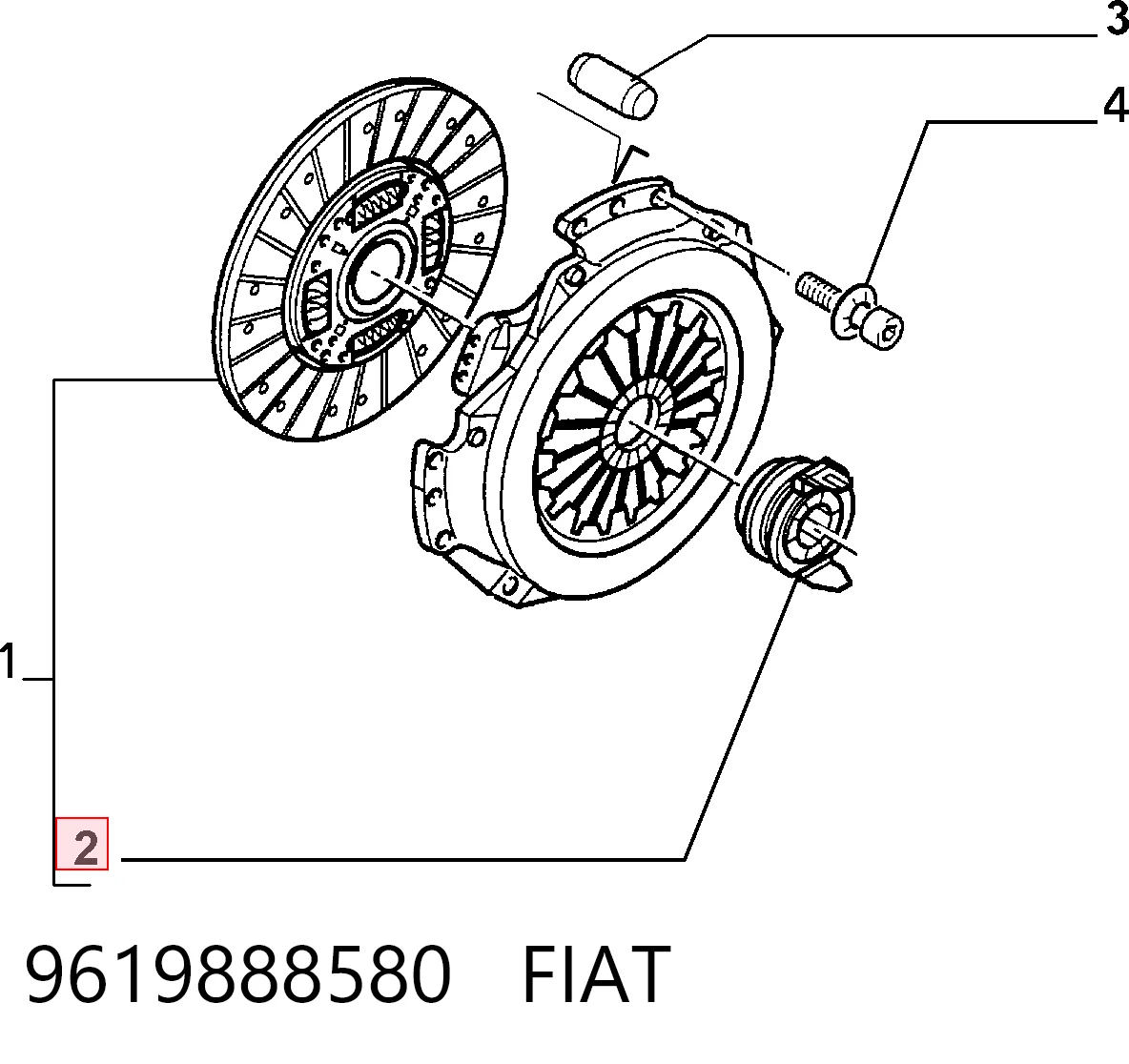 Comprar Cojinete de embrague Fiat Ducato III 250 a bajo precio