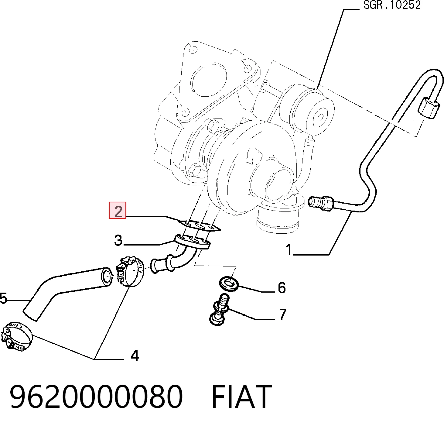 9620000080 Fiat/Alfa/Lancia