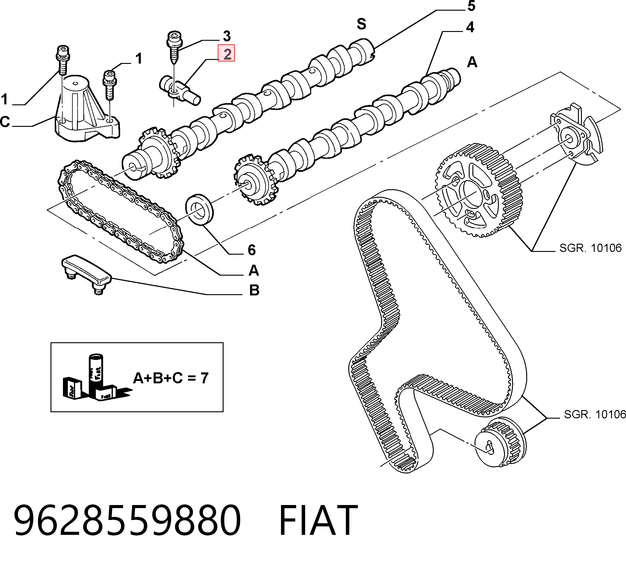 Comprar Sensor de posición del árbol de levas C-Max  CB7