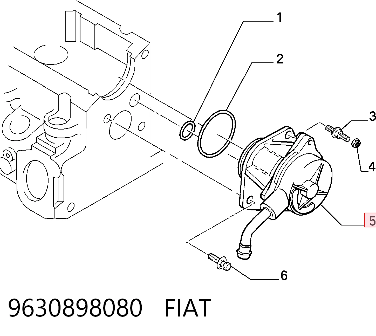 Depresor de freno  para Peugeot Boxer  (230L)