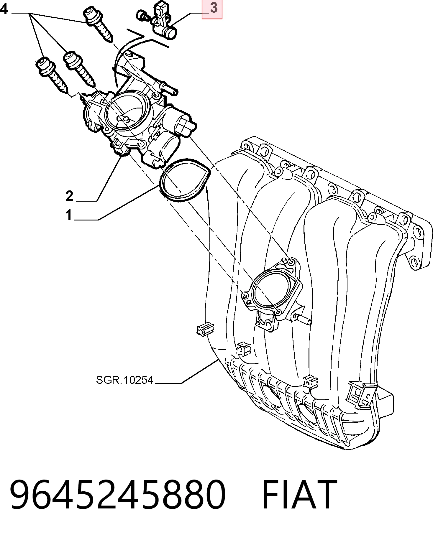 9645245880 Fiat/Alfa/Lancia