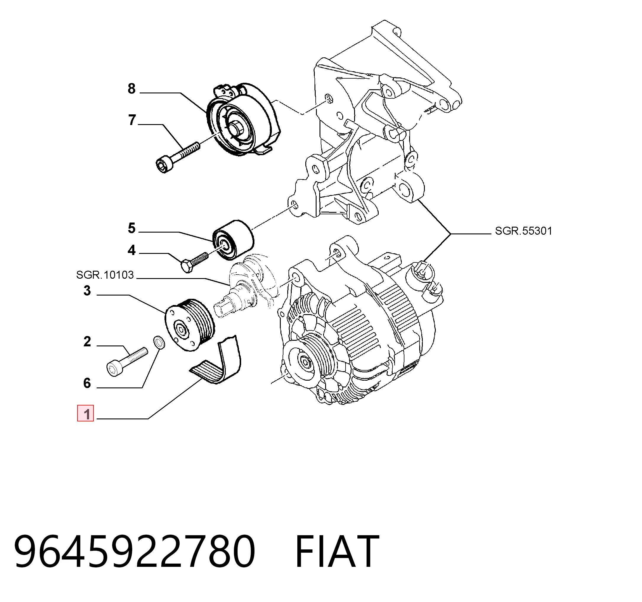 Correa de transmisión trapezoidal Ford Escort VI desde 11,35 €