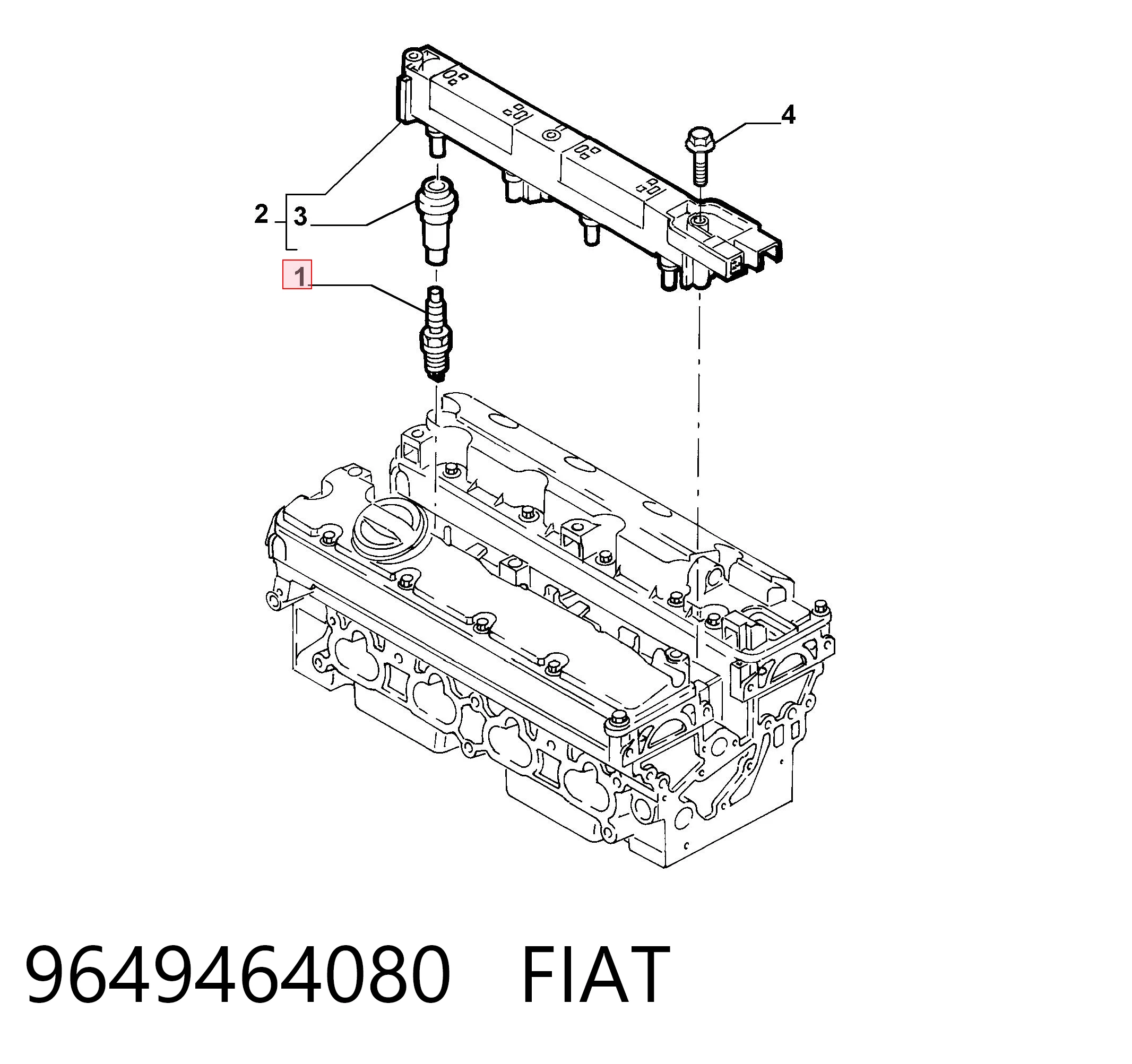 9649464080 Fiat/Alfa/Lancia
