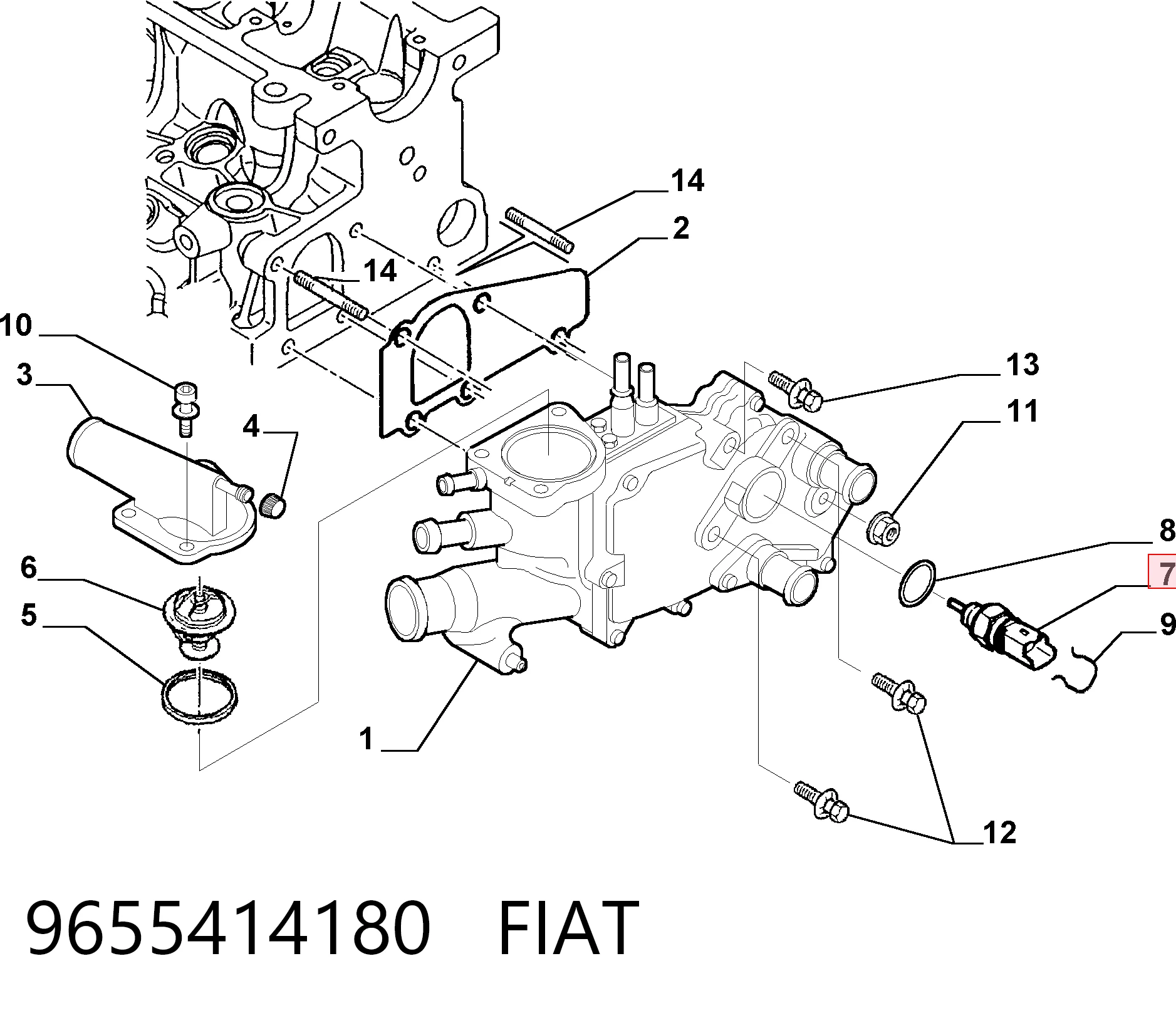 Comprar Sensor de temperatura del líquido refrigerante Land Rover Freelander II L359 a bajo precio