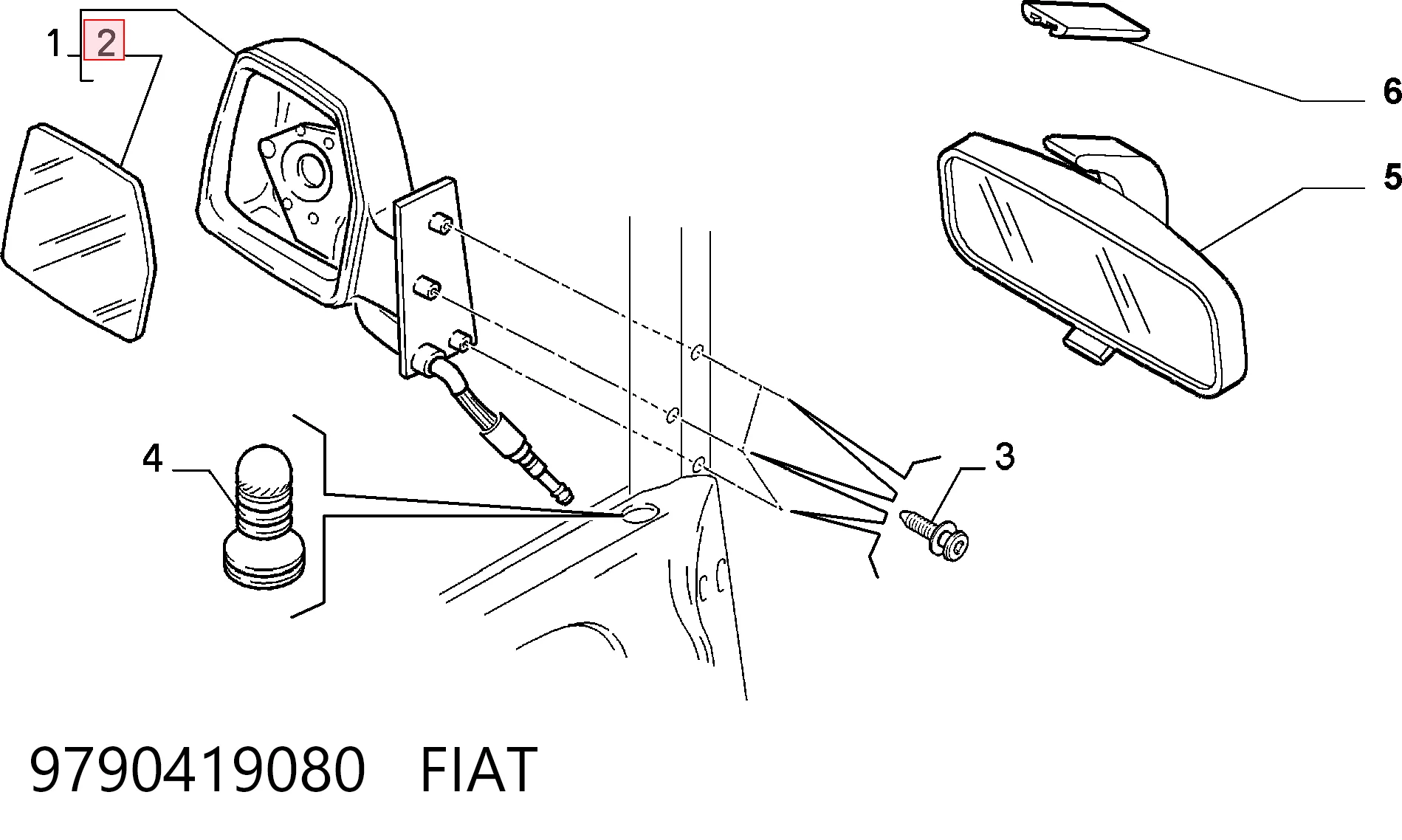 9790419080 Fiat/Alfa/Lancia