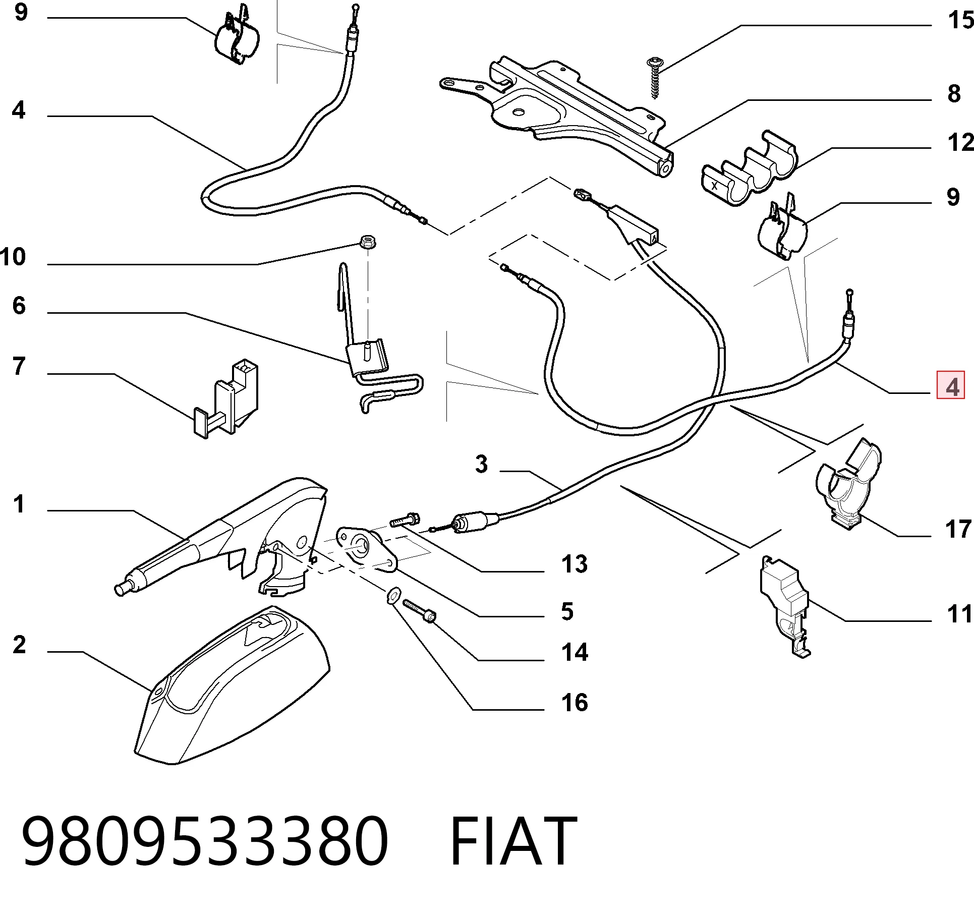 9809533380 Fiat/Alfa/Lancia