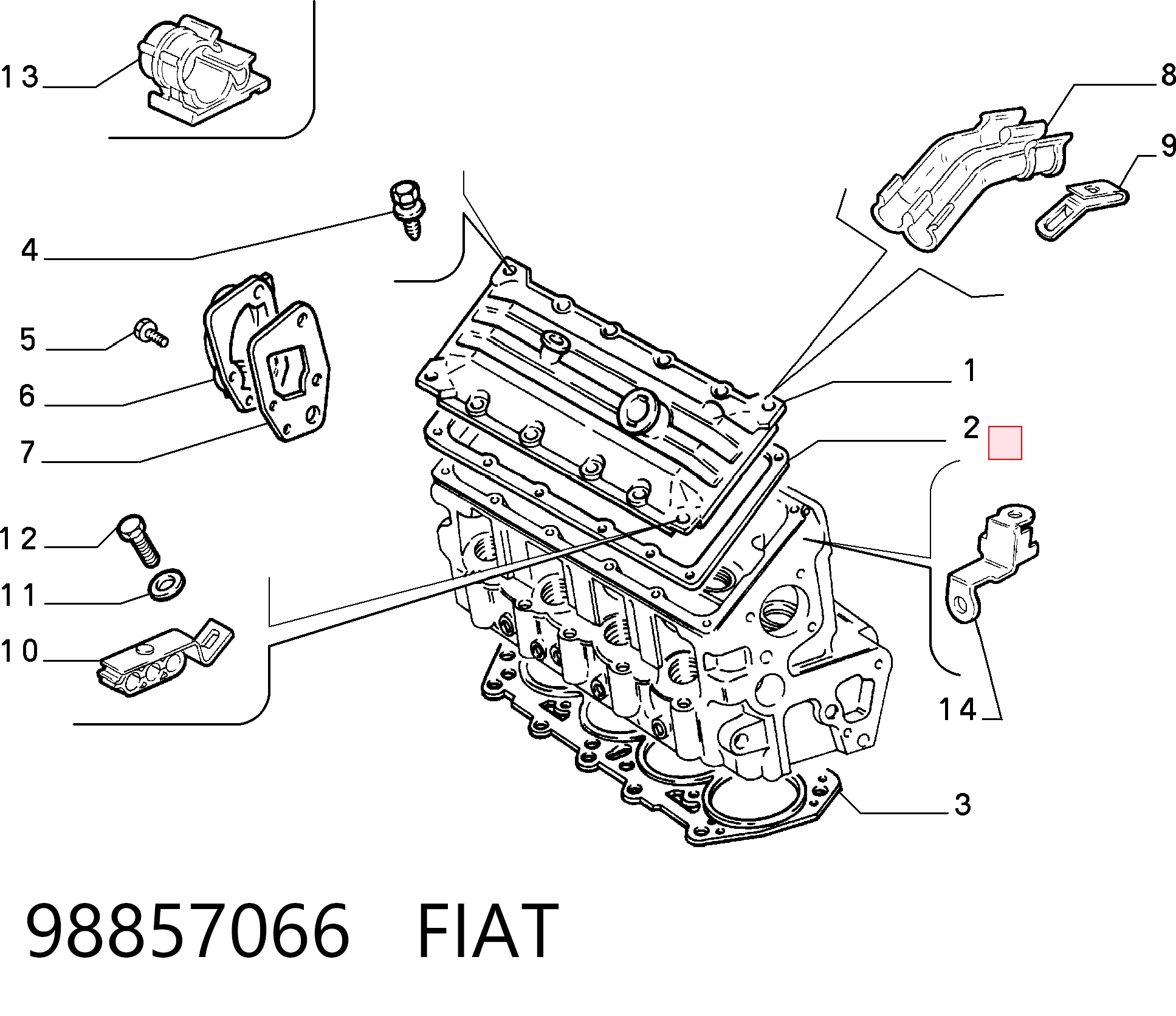 Comprar Tapa de balancines Fiat Fiorino  146 Uno a bajo precio