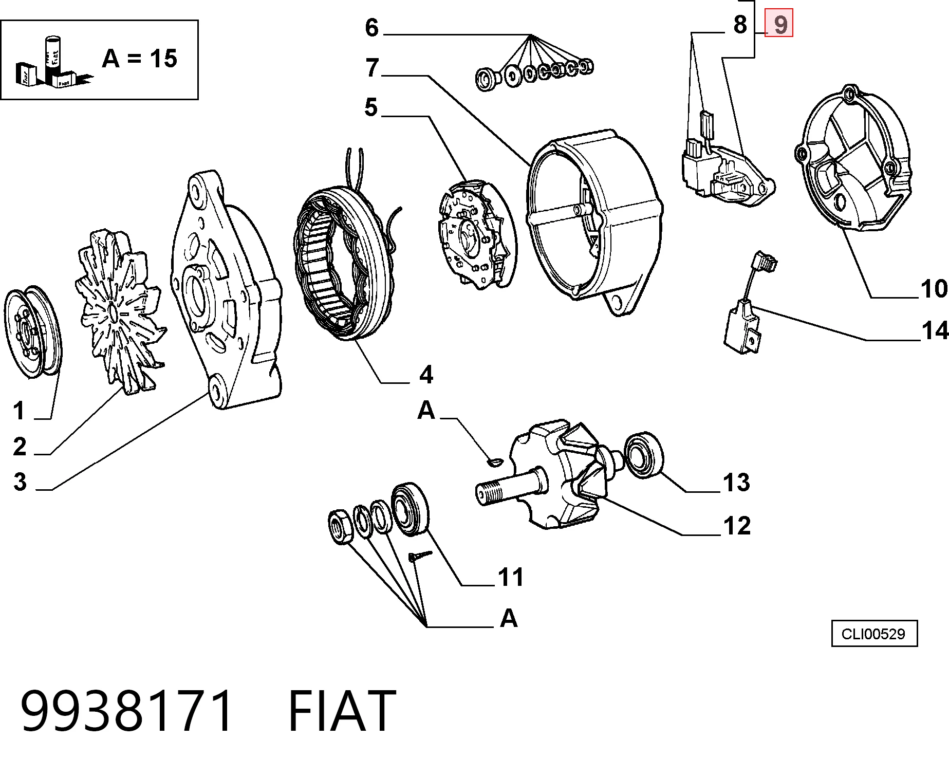 Comprar Regulador del alternador Orion II AFF