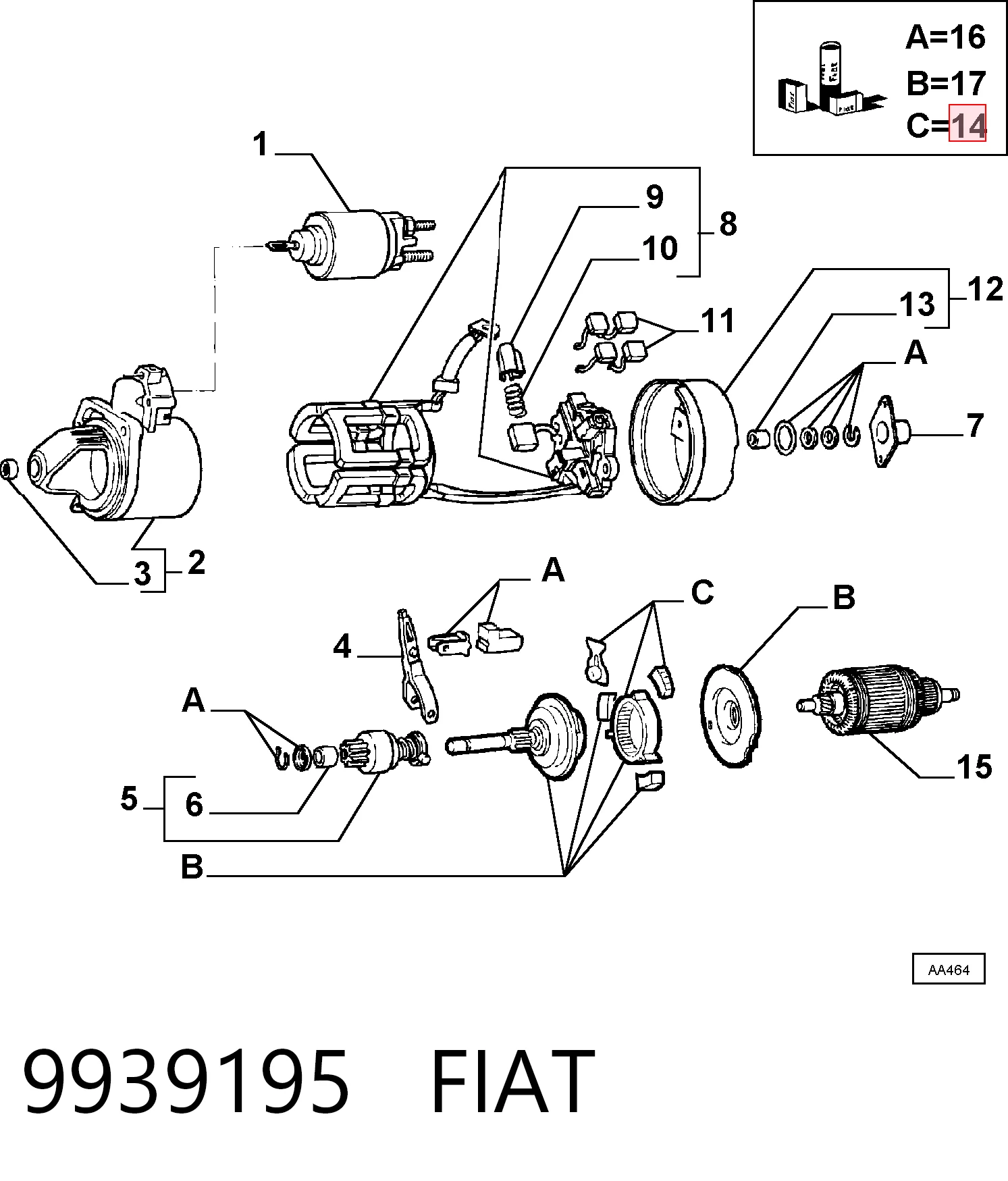 Tapa guantera para Opel Vivaro F7