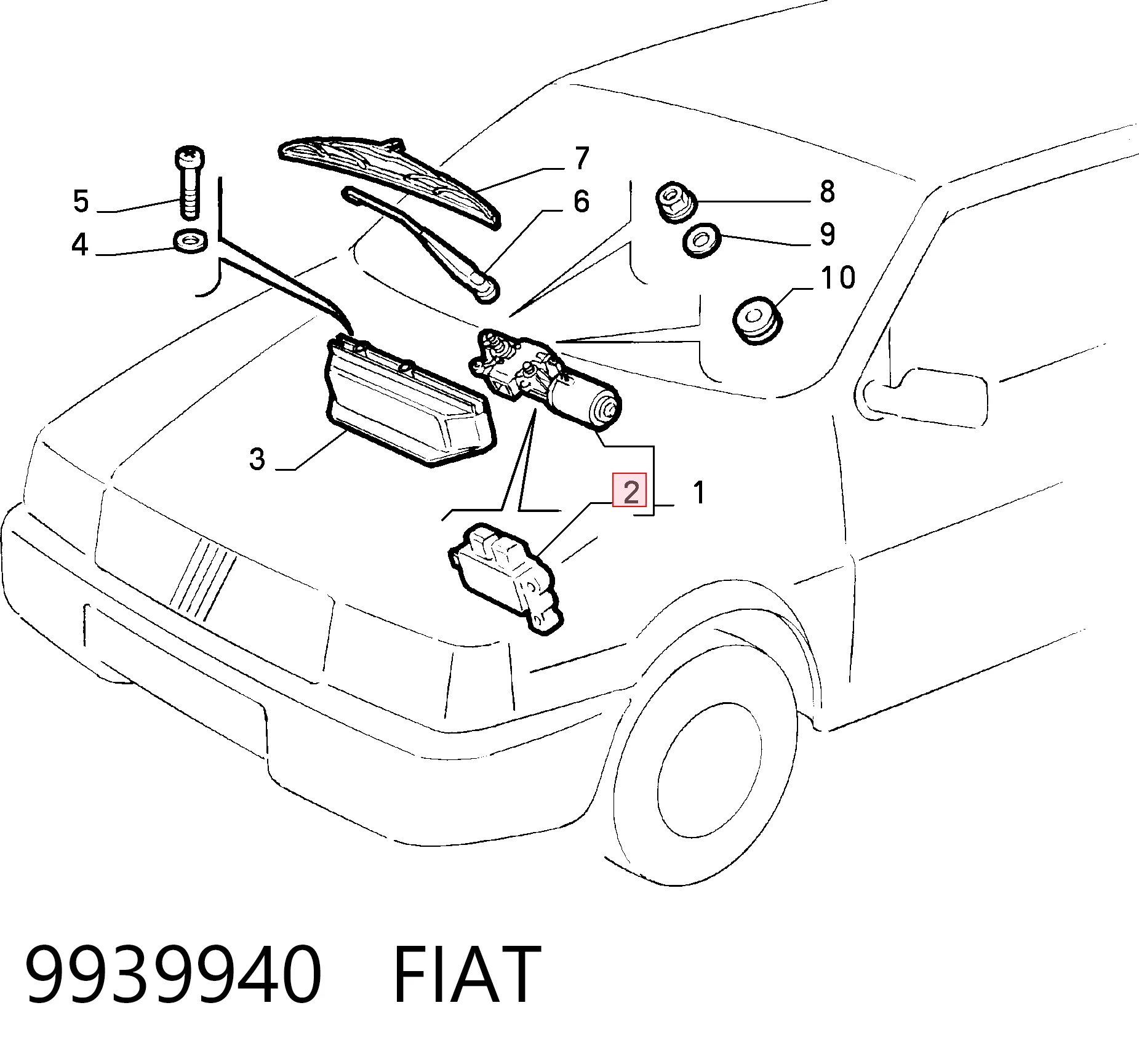 9939940 Fiat/Alfa/Lancia
