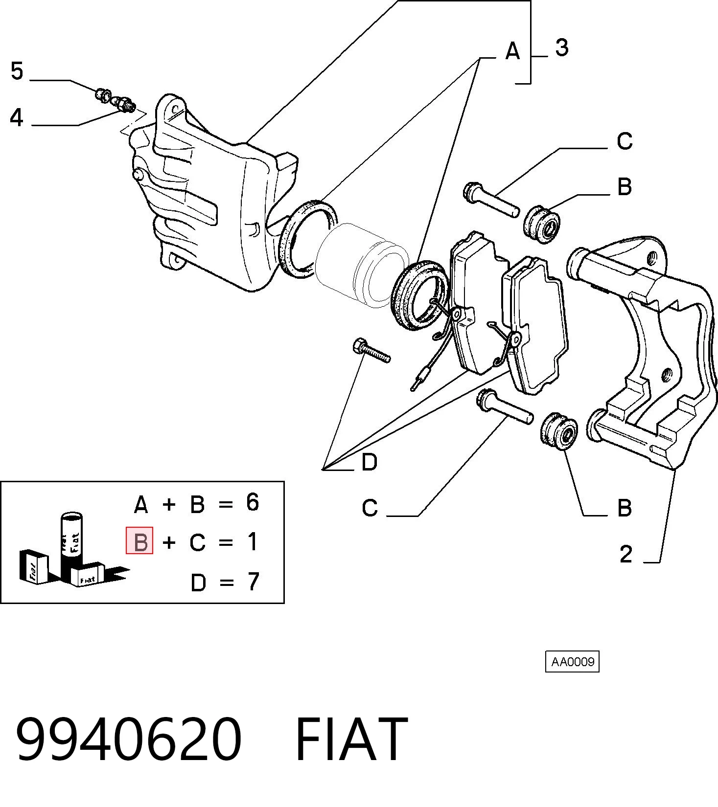 9940620 Fiat/Alfa/Lancia