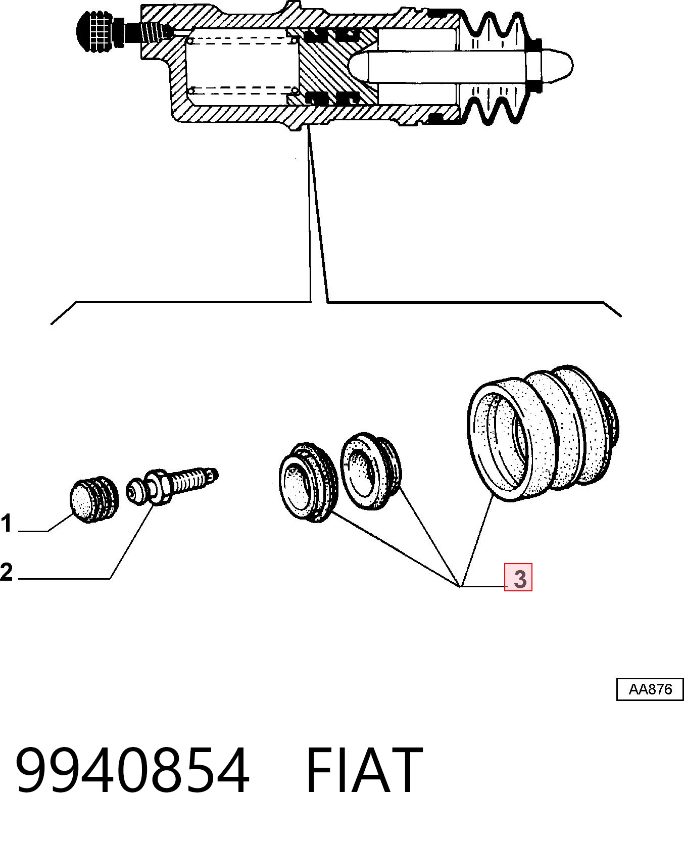 9940854 Fiat/Alfa/Lancia
