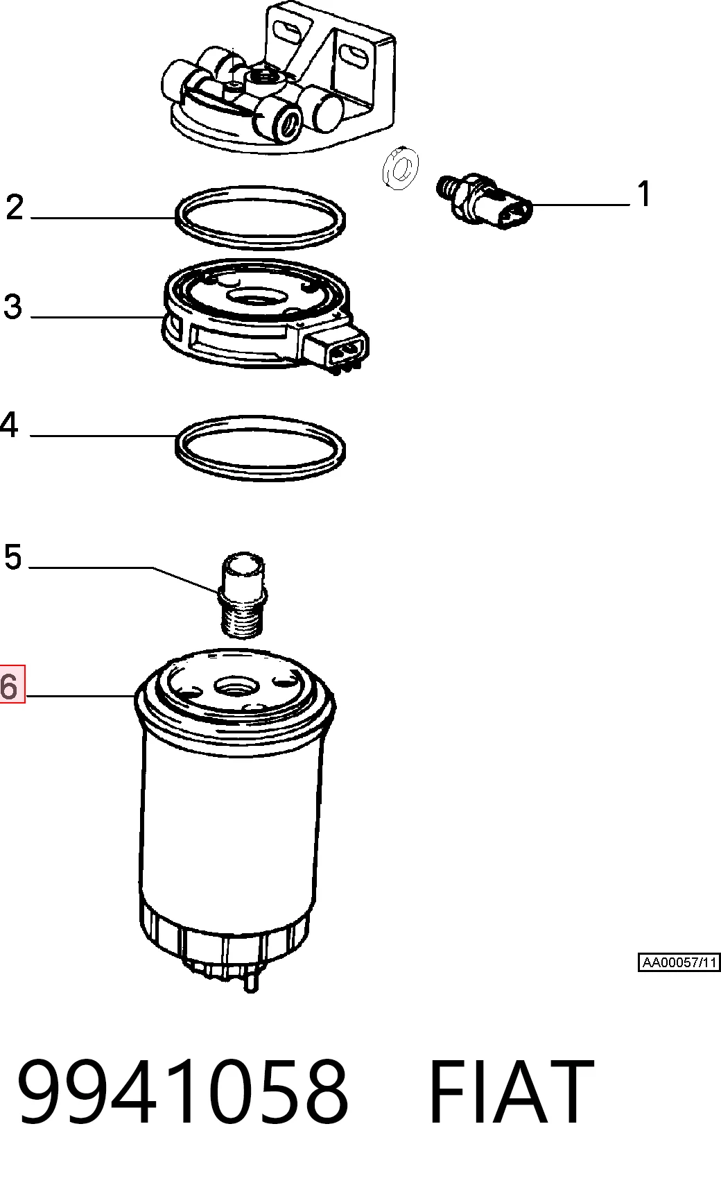9941058 Fiat/Alfa/Lancia