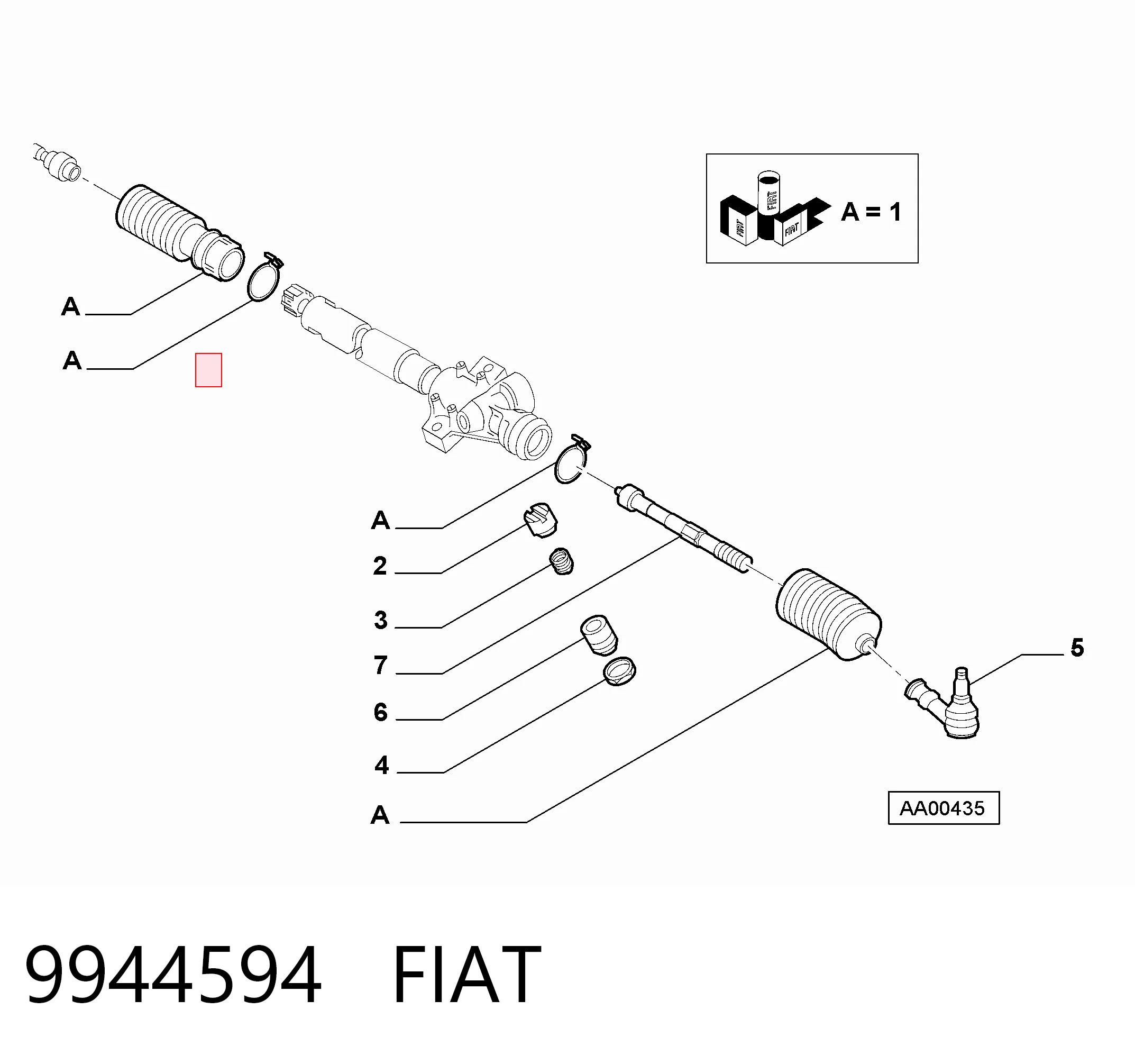 Barra de acoplamiento para Citroen Jumper 244