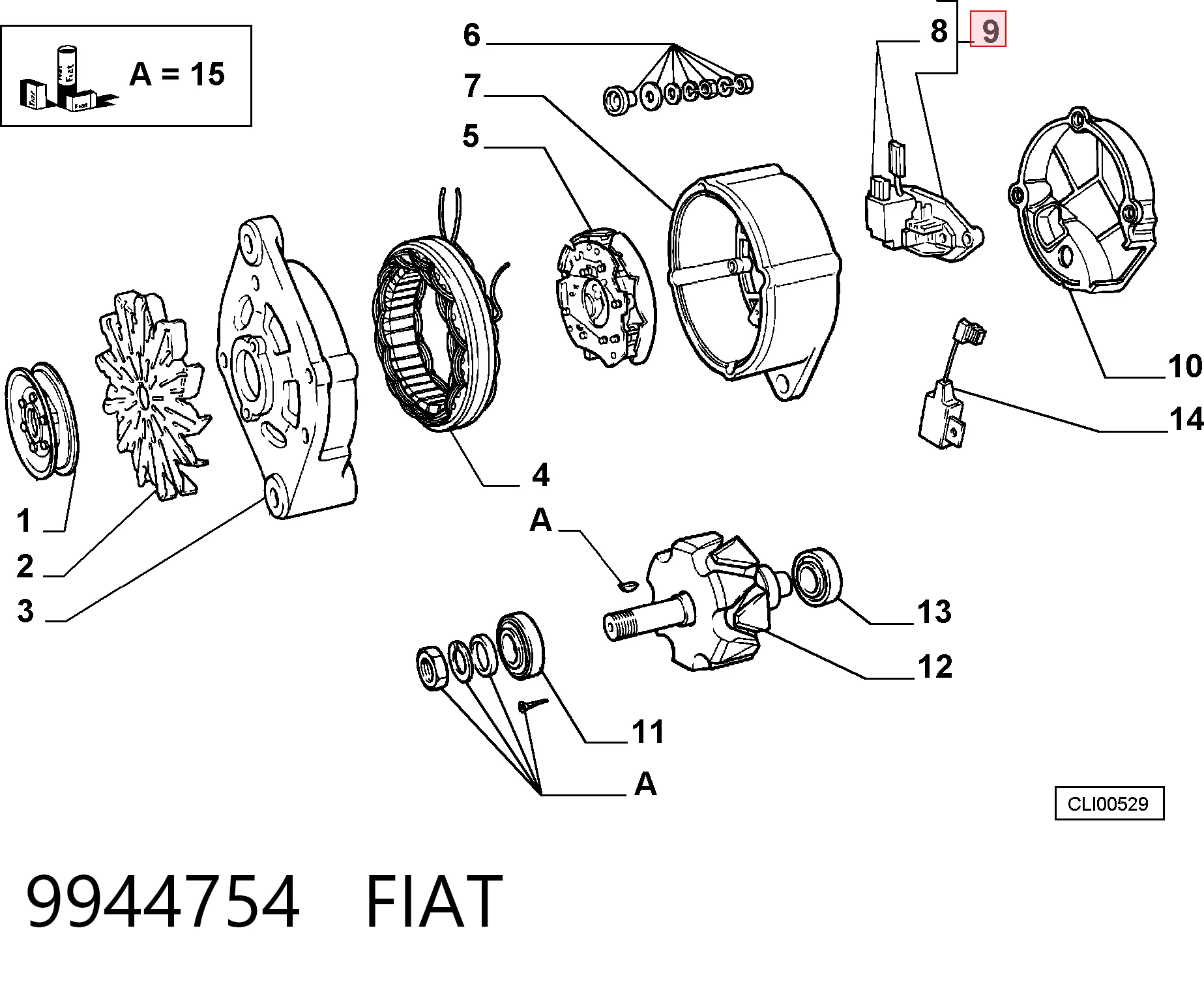 Comprar Regulador de voltaje del alternador Opel Vectra 86, 87 a bajo precio