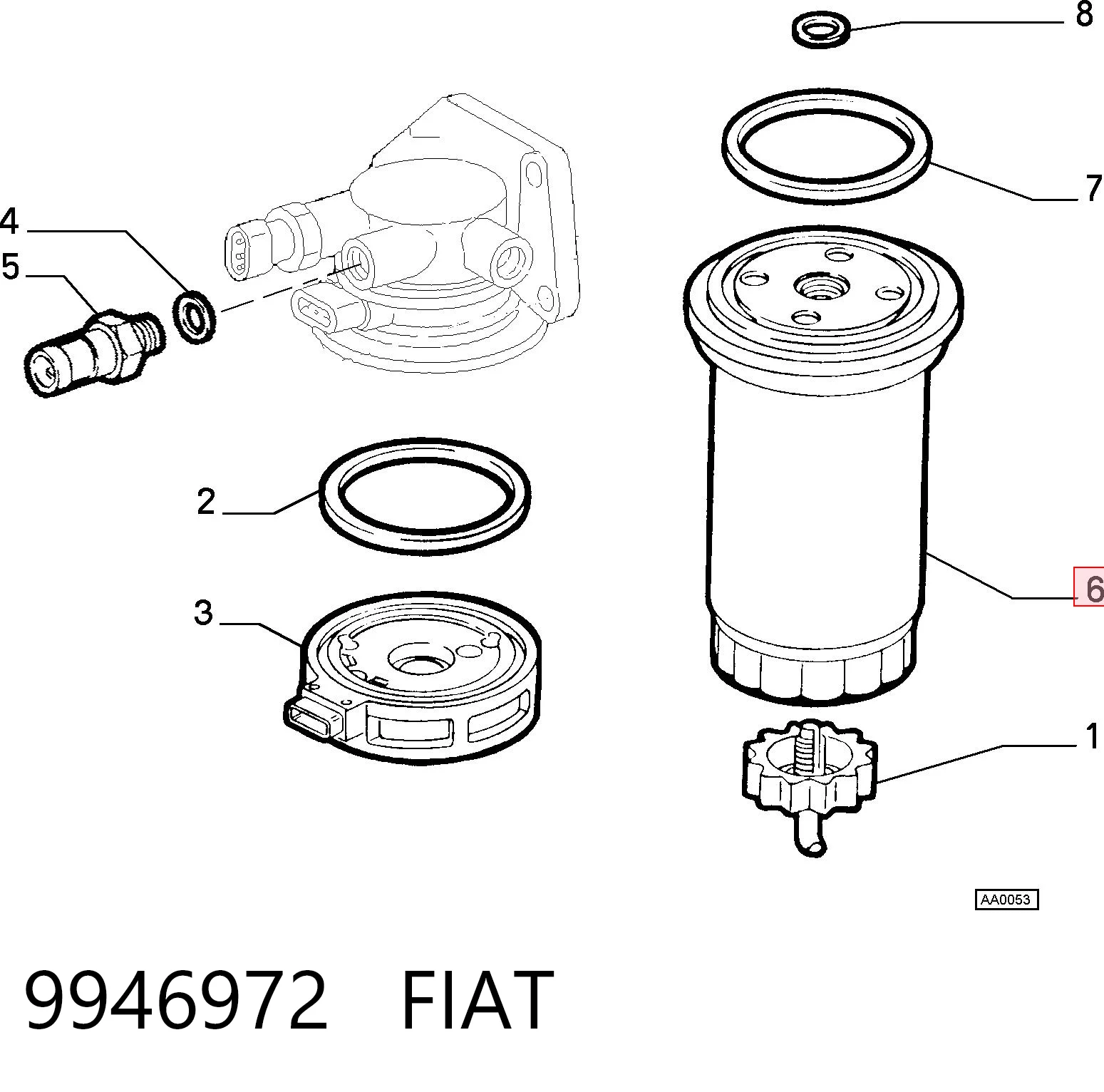 9946972 Fiat/Alfa/Lancia