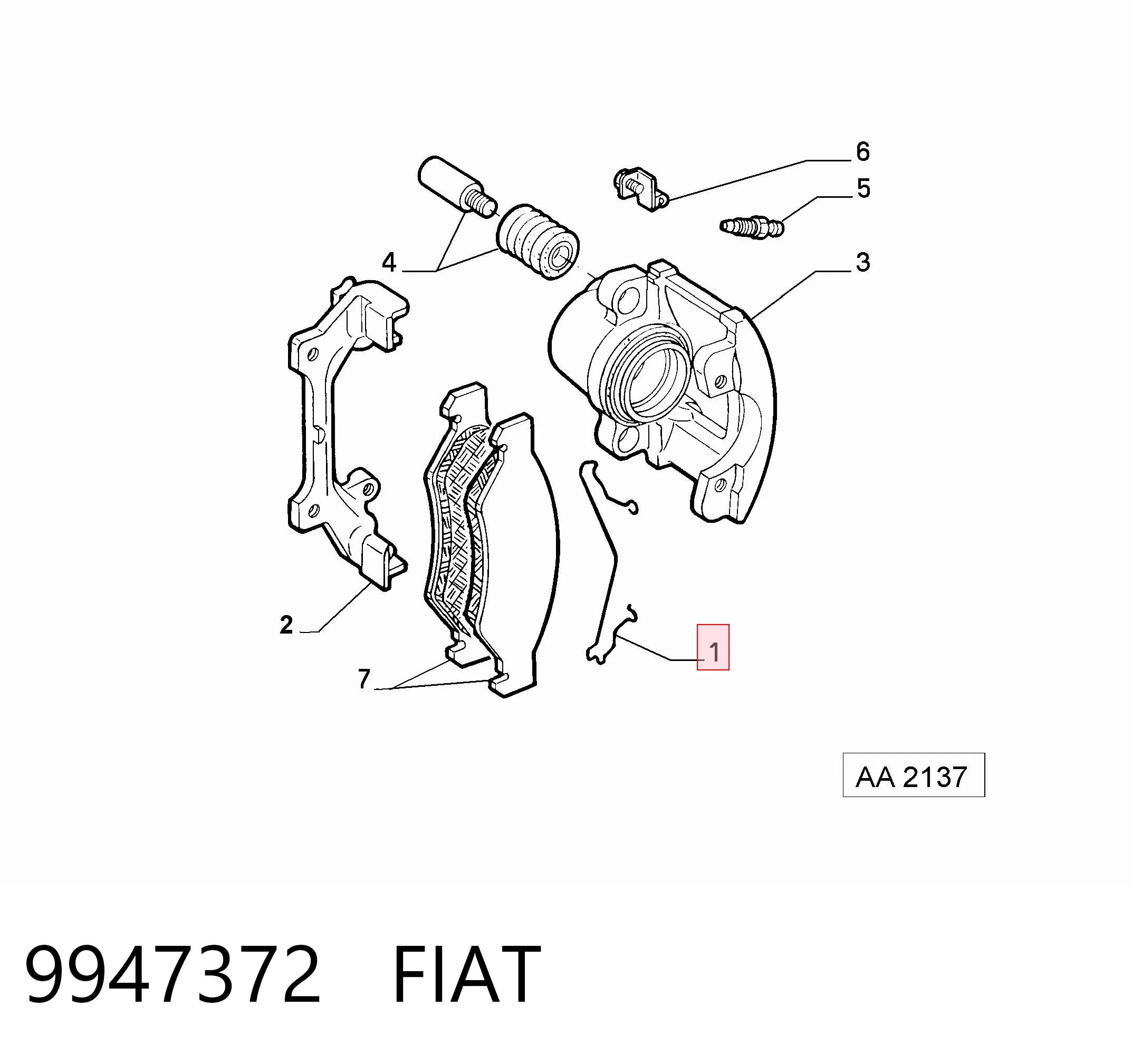 9947372 Fiat/Alfa/Lancia