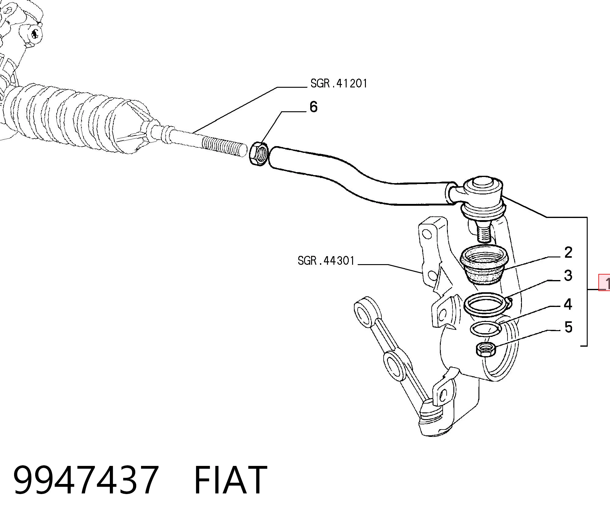 Comprar Rótula barra de acoplamiento exterior Delta I 831AB0