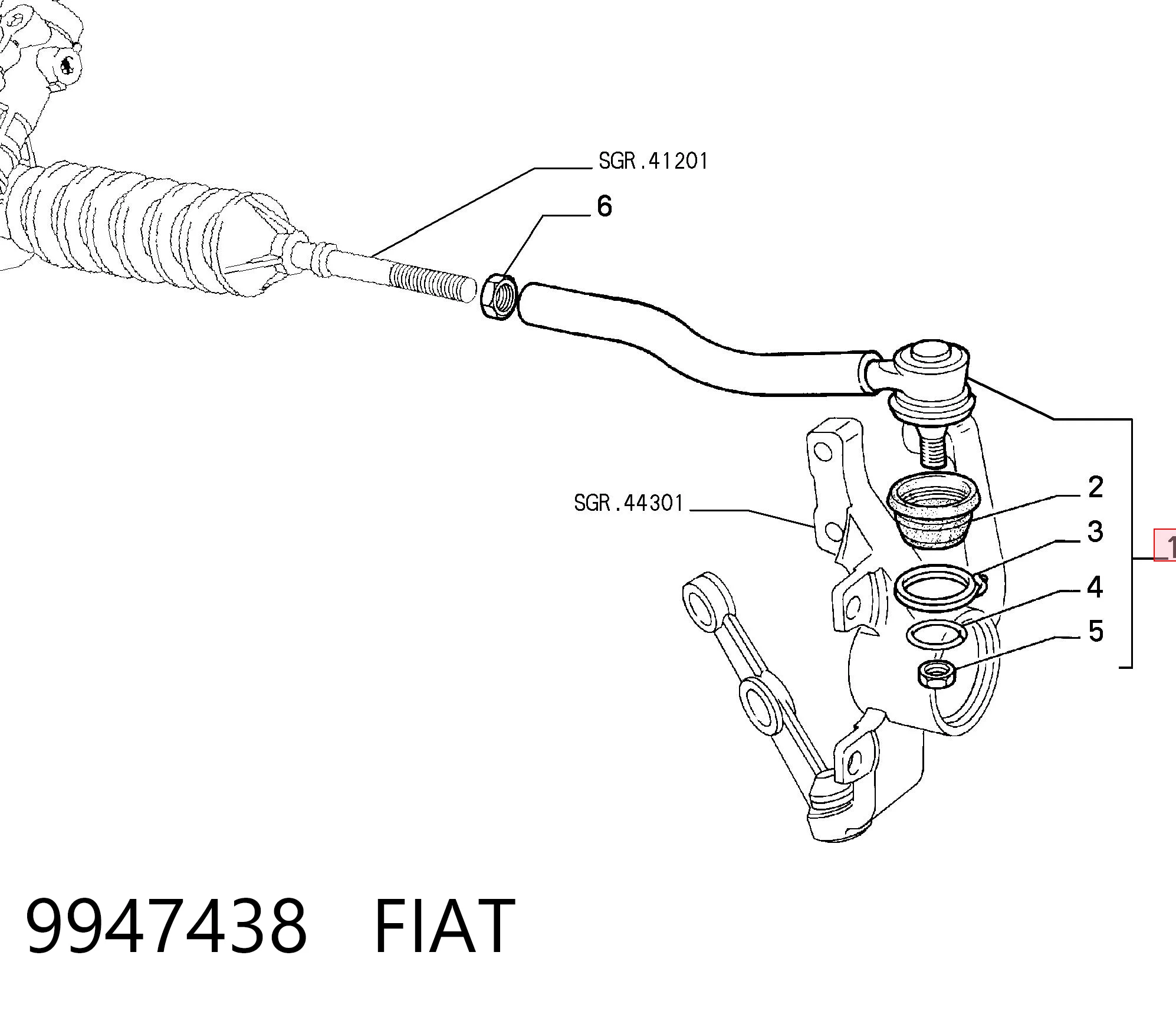9947438 Fiat/Alfa/Lancia