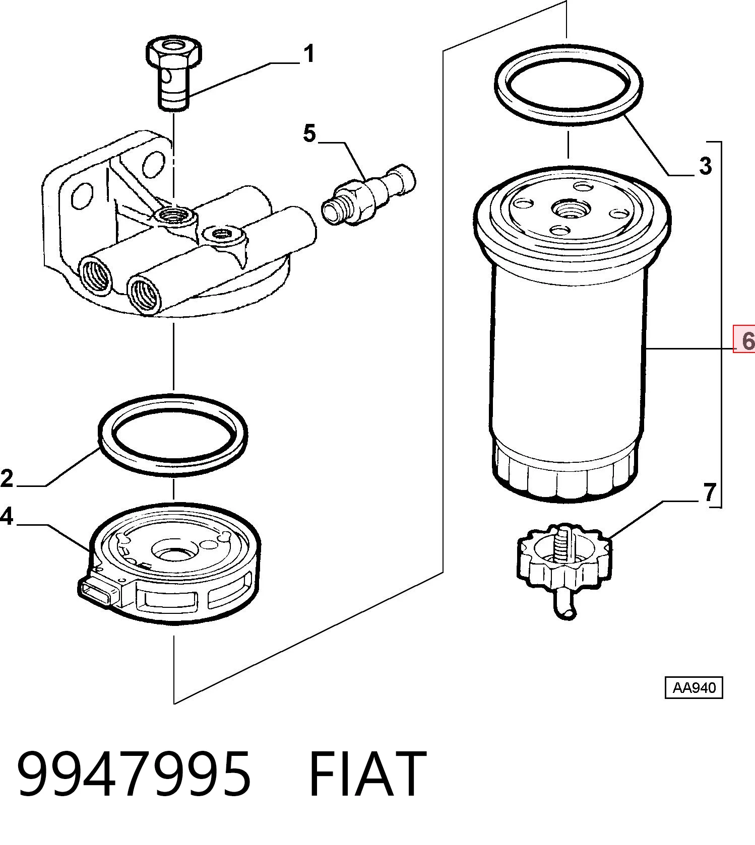 9947995 Fiat/Alfa/Lancia