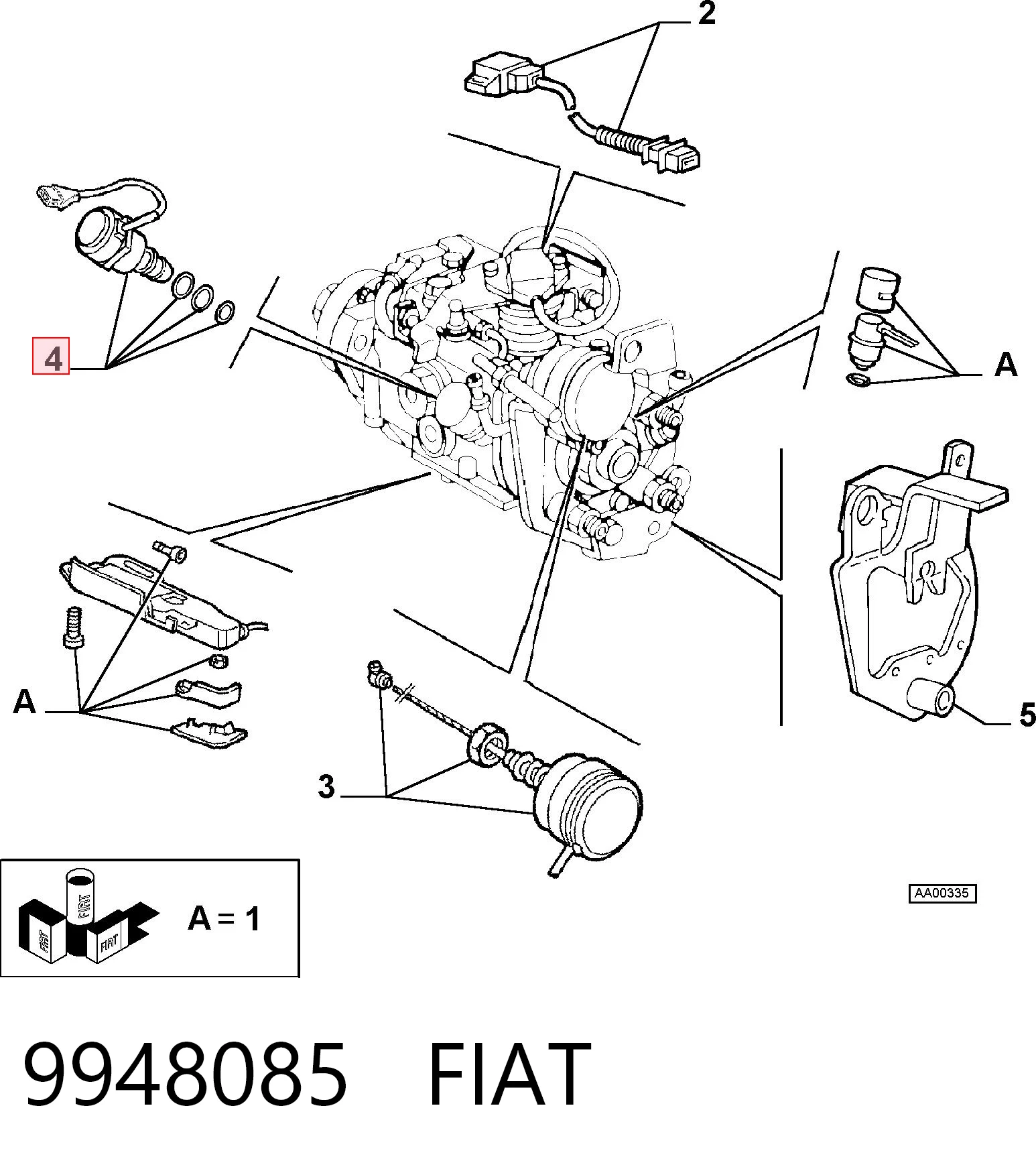 9948085 Fiat/Alfa/Lancia