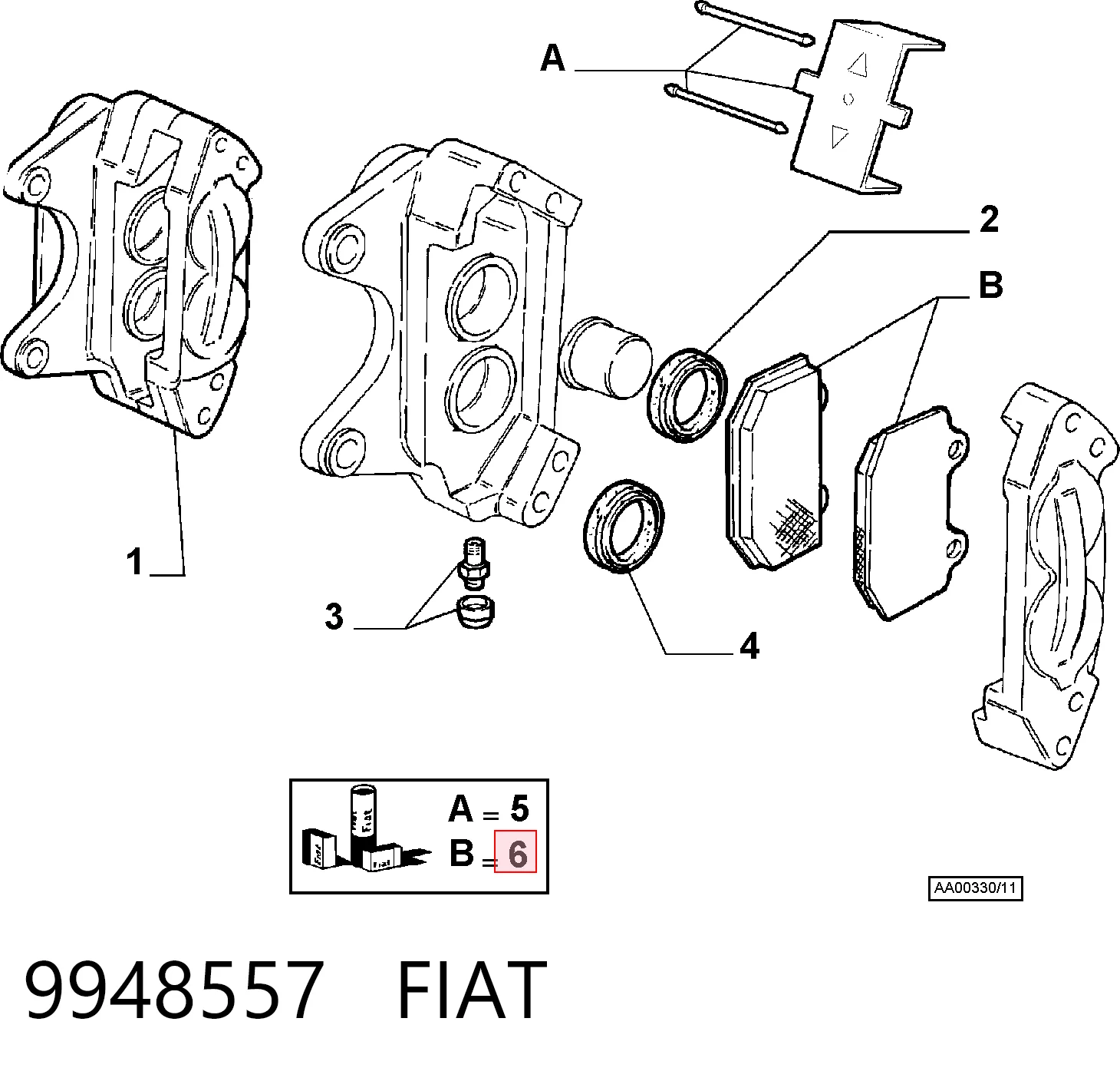 9948557 Fiat/Alfa/Lancia