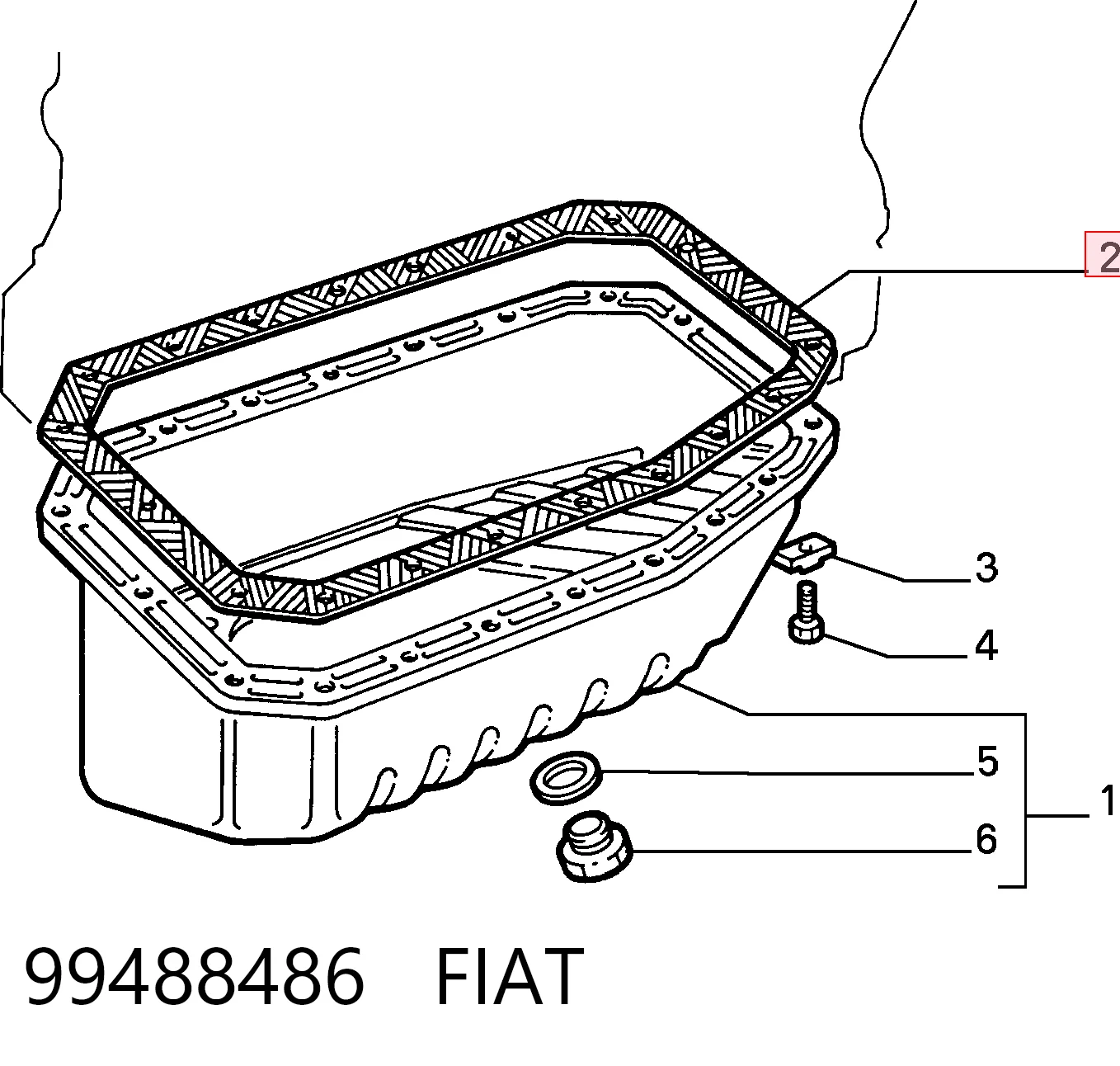 99488486 Fiat/Alfa/Lancia