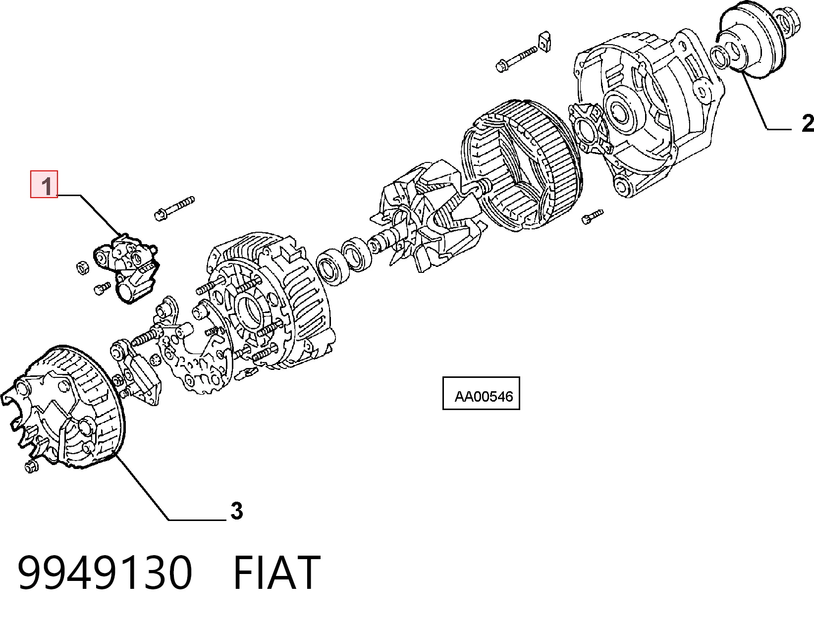 9949130 Fiat/Alfa/Lancia