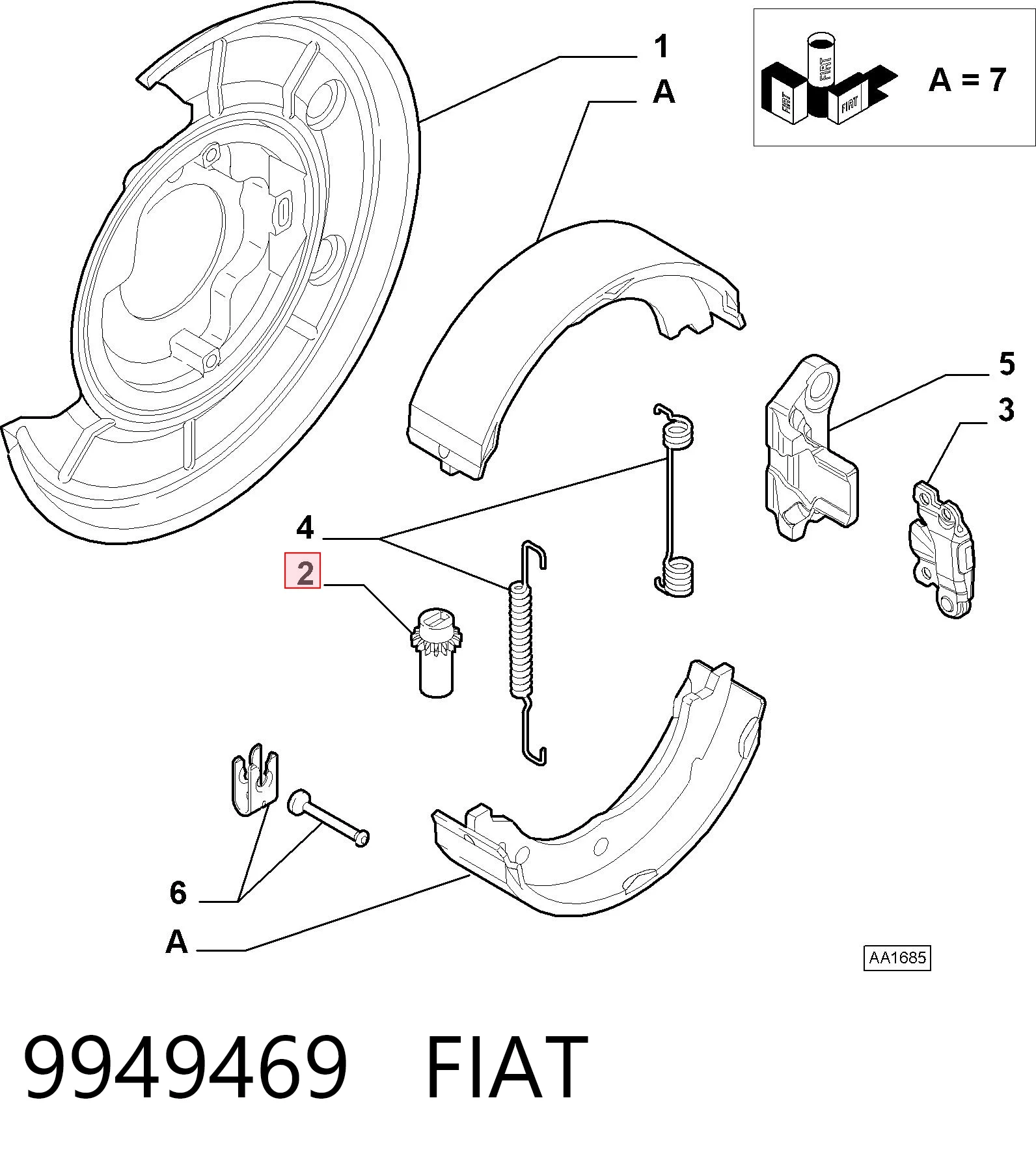 9949469 Fiat/Alfa/Lancia