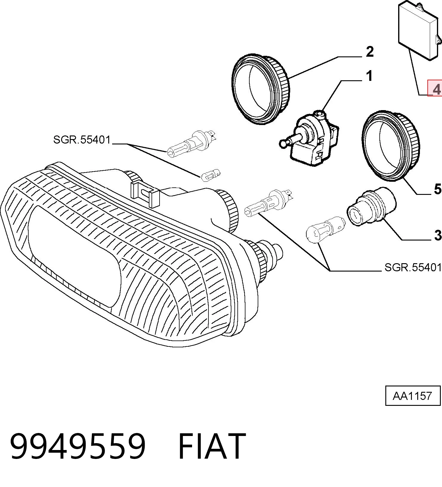 9949559 Fiat/Alfa/Lancia