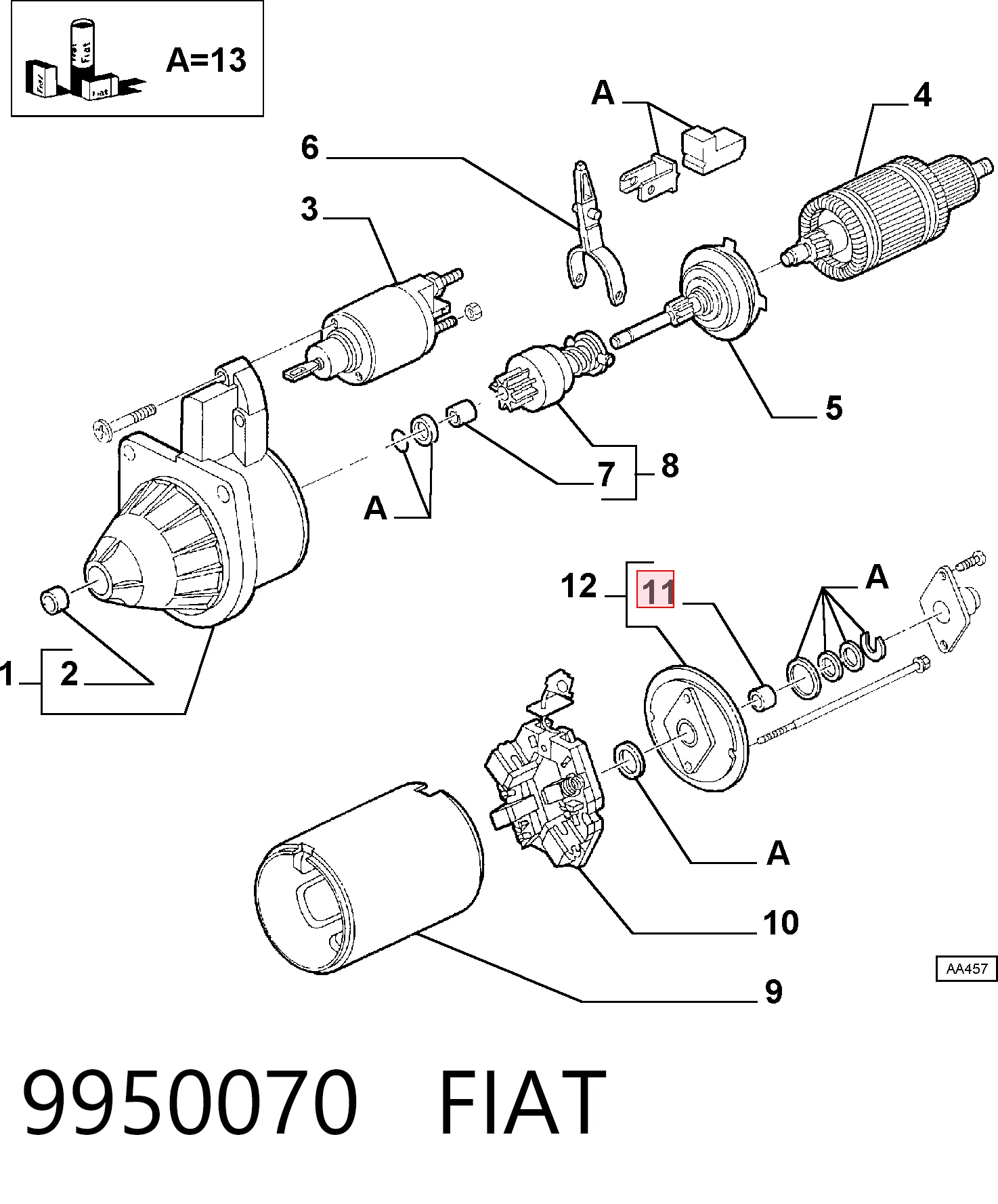  A3  hatchback (2004-2015) original desde 1,32 €