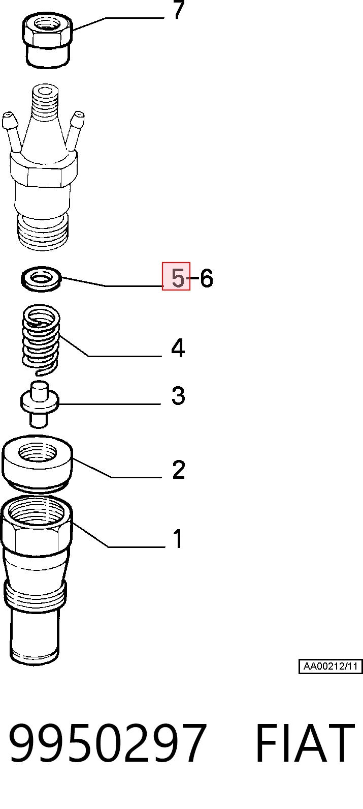 9950297 Fiat/Alfa/Lancia