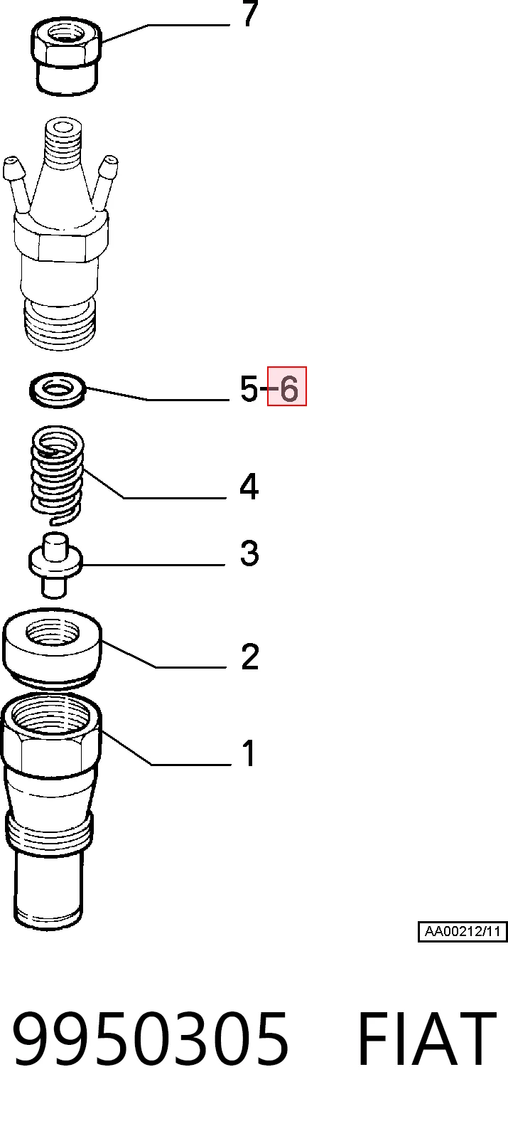 9950305 Fiat/Alfa/Lancia