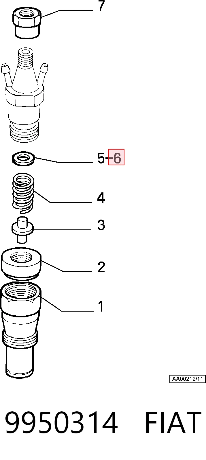 9950314 Fiat/Alfa/Lancia