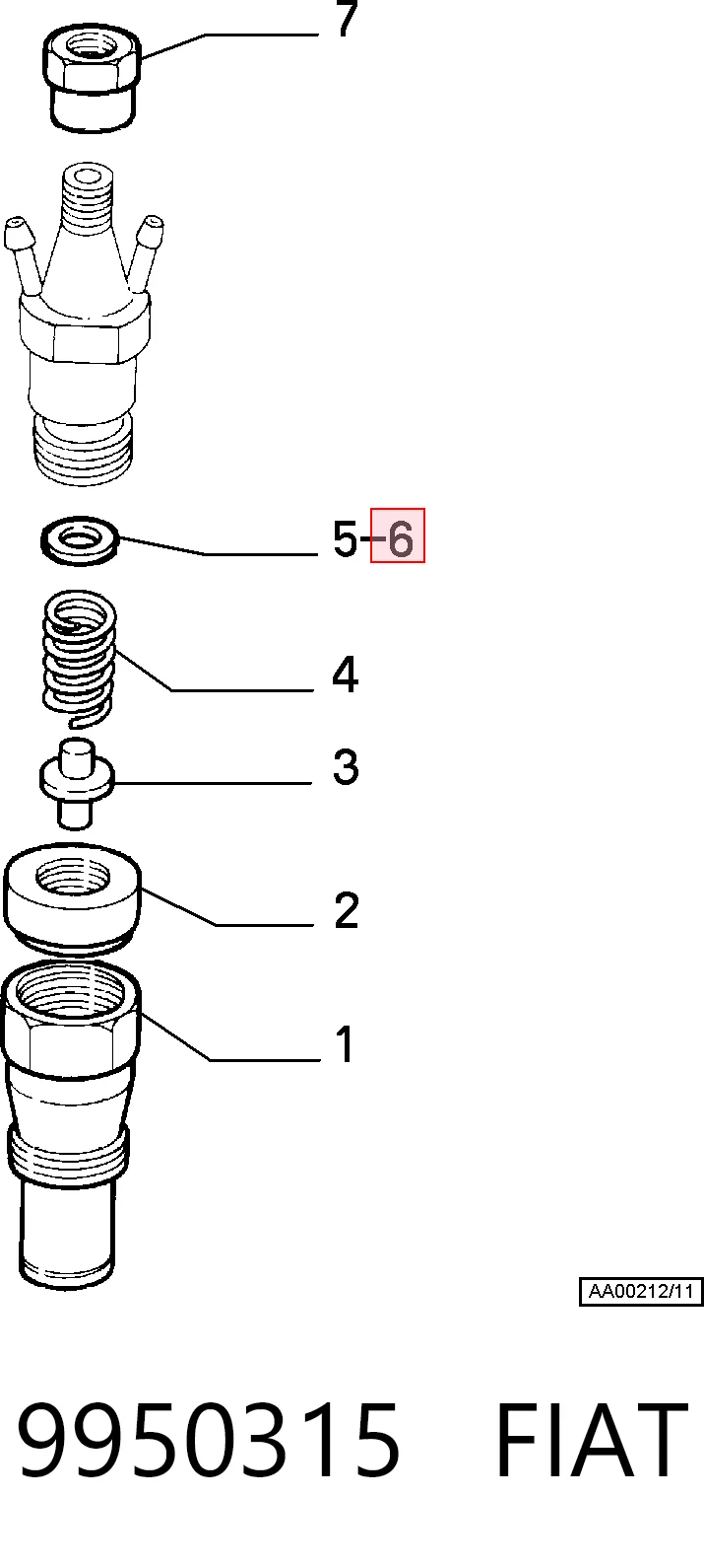 9950315 Fiat/Alfa/Lancia