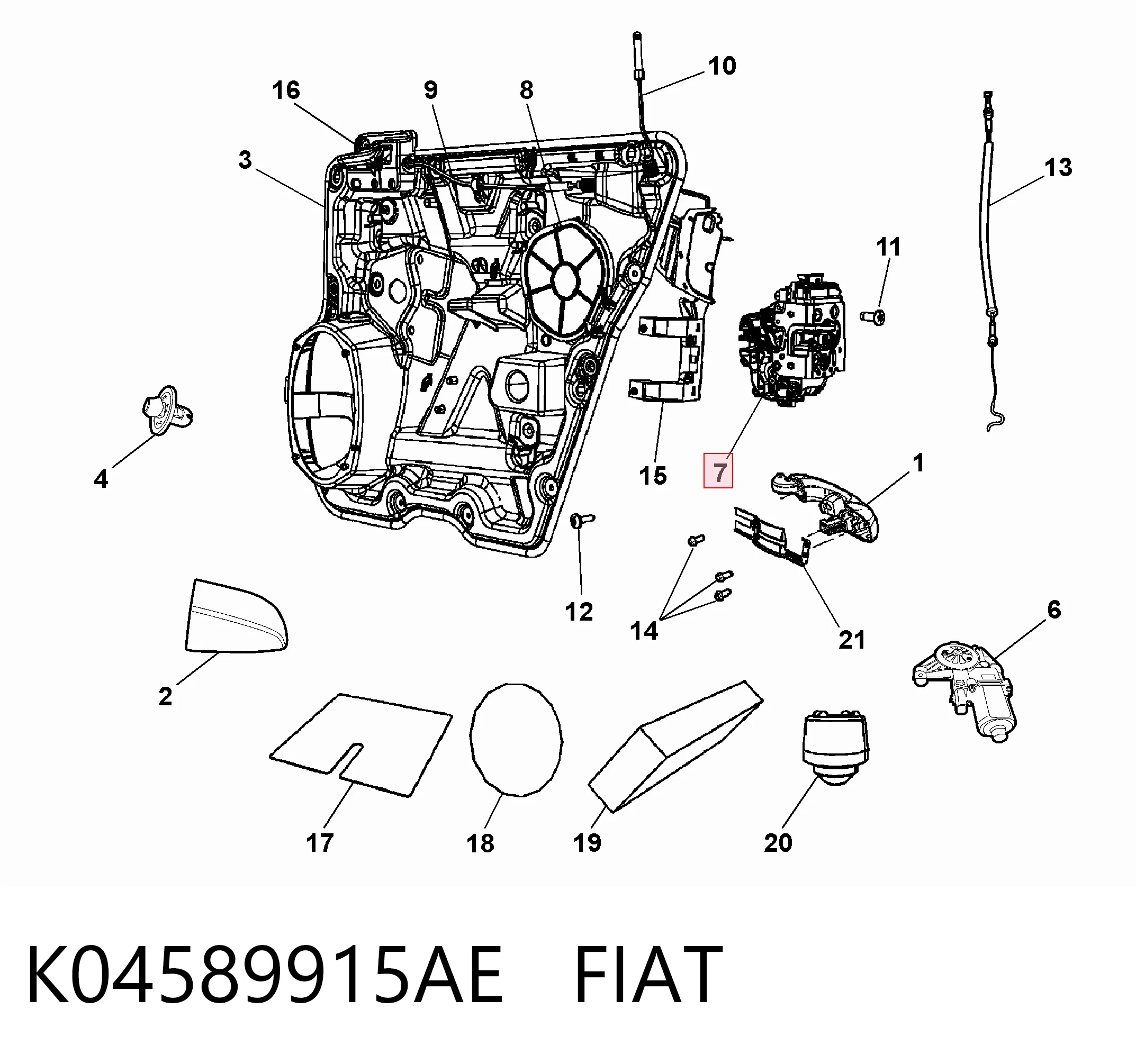 K04589915AE Fiat/Alfa/Lancia