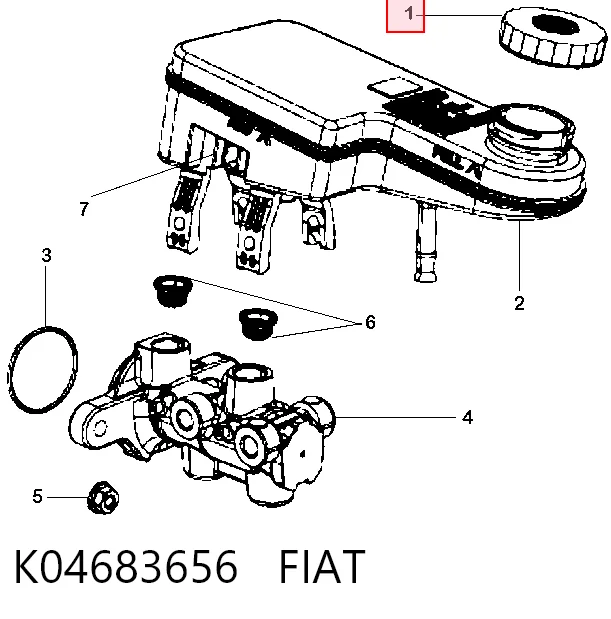 K04683656 Fiat/Alfa/Lancia