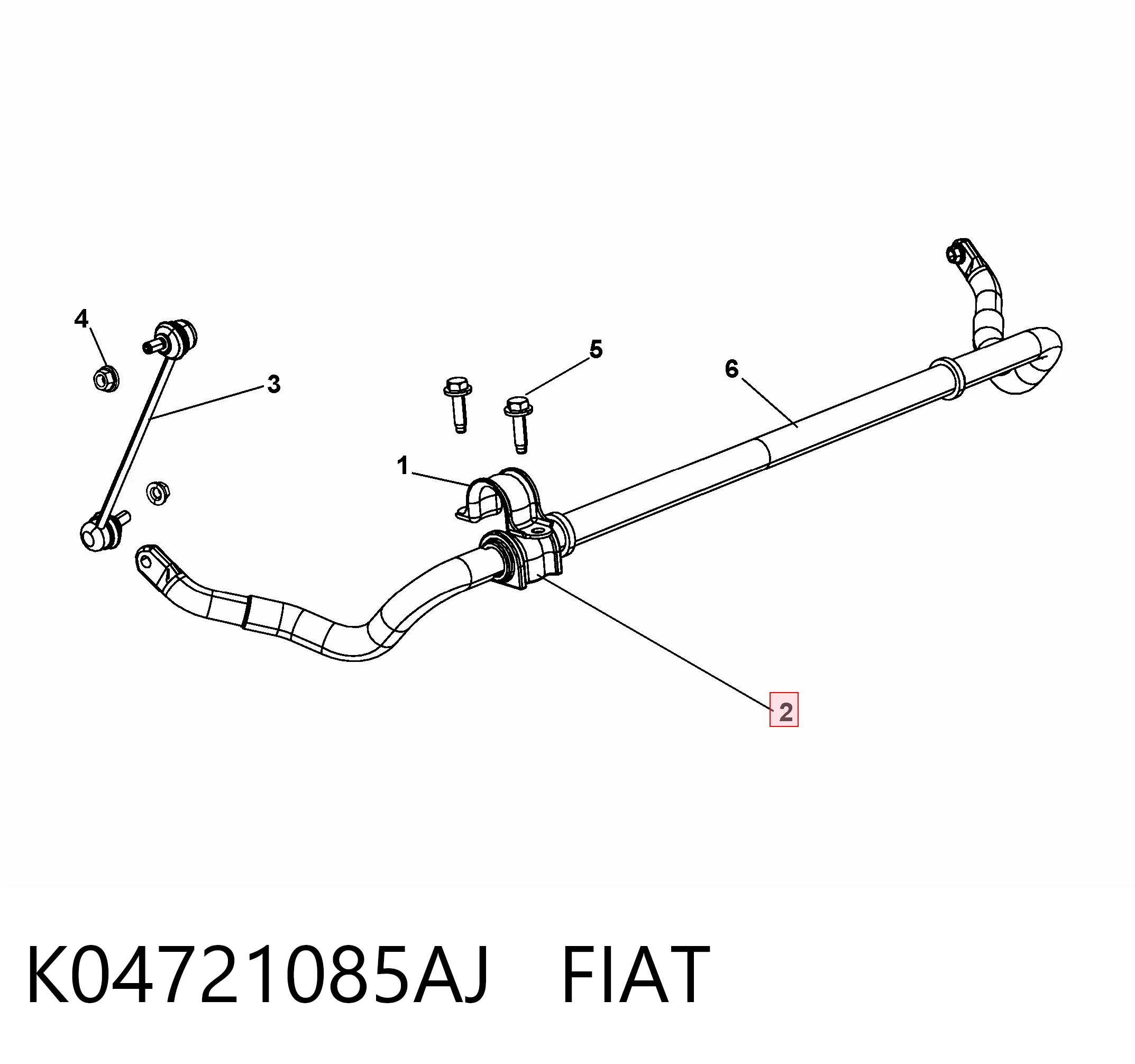 K04721085AJ Fiat/Alfa/Lancia