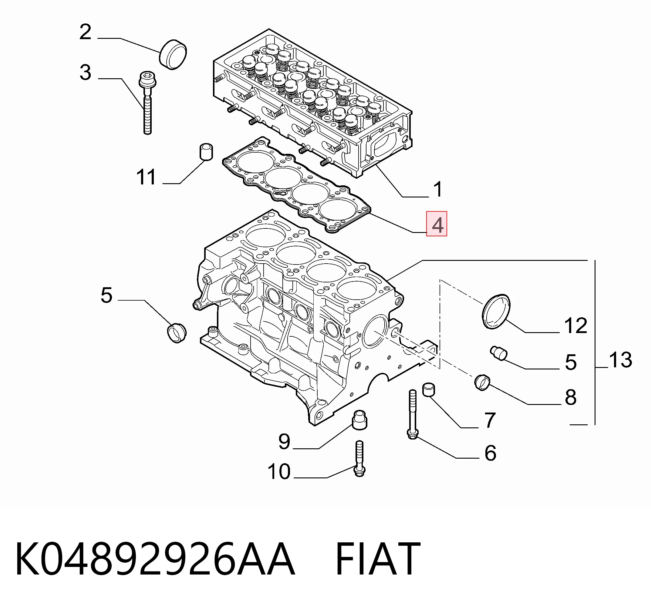 Comprar Junta de culata Jeep Compass  MP a bajo precio