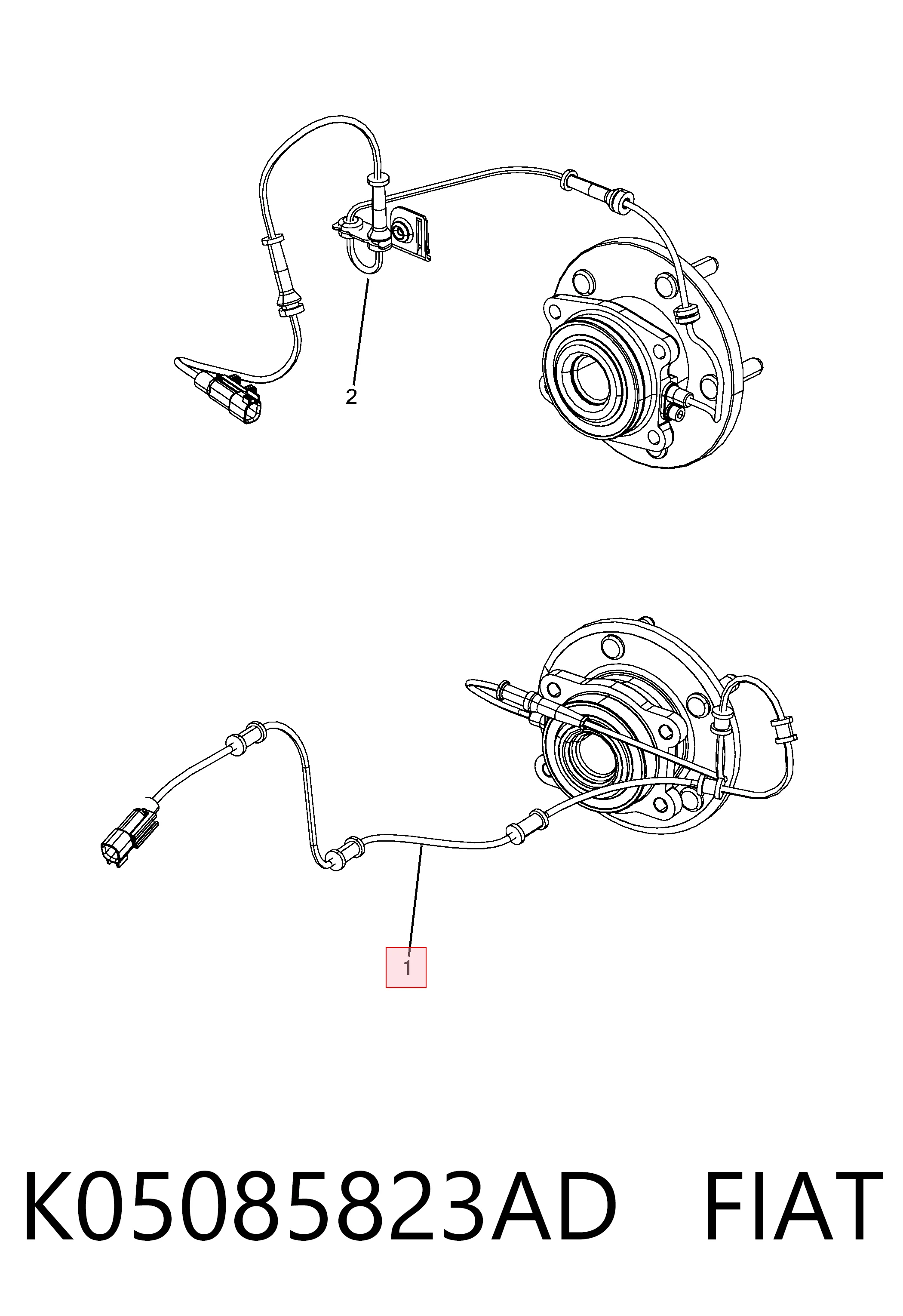 K05085823AD Fiat/Alfa/Lancia