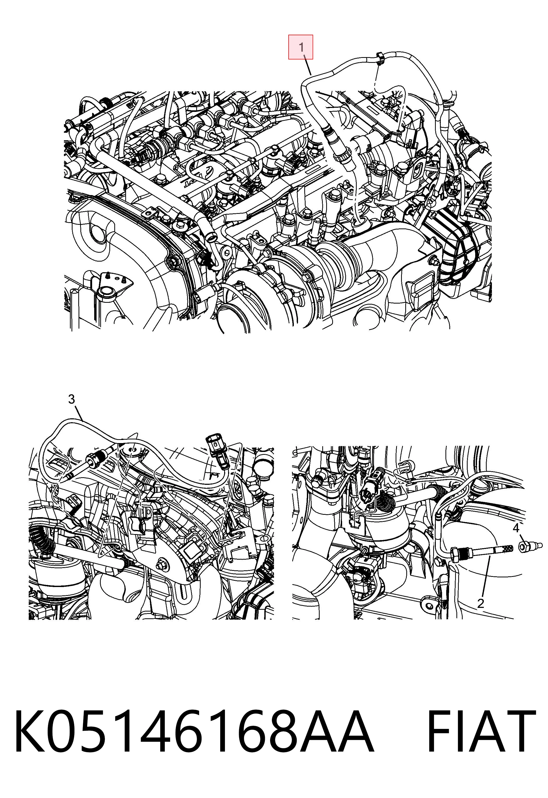 K05146168AA Fiat/Alfa/Lancia