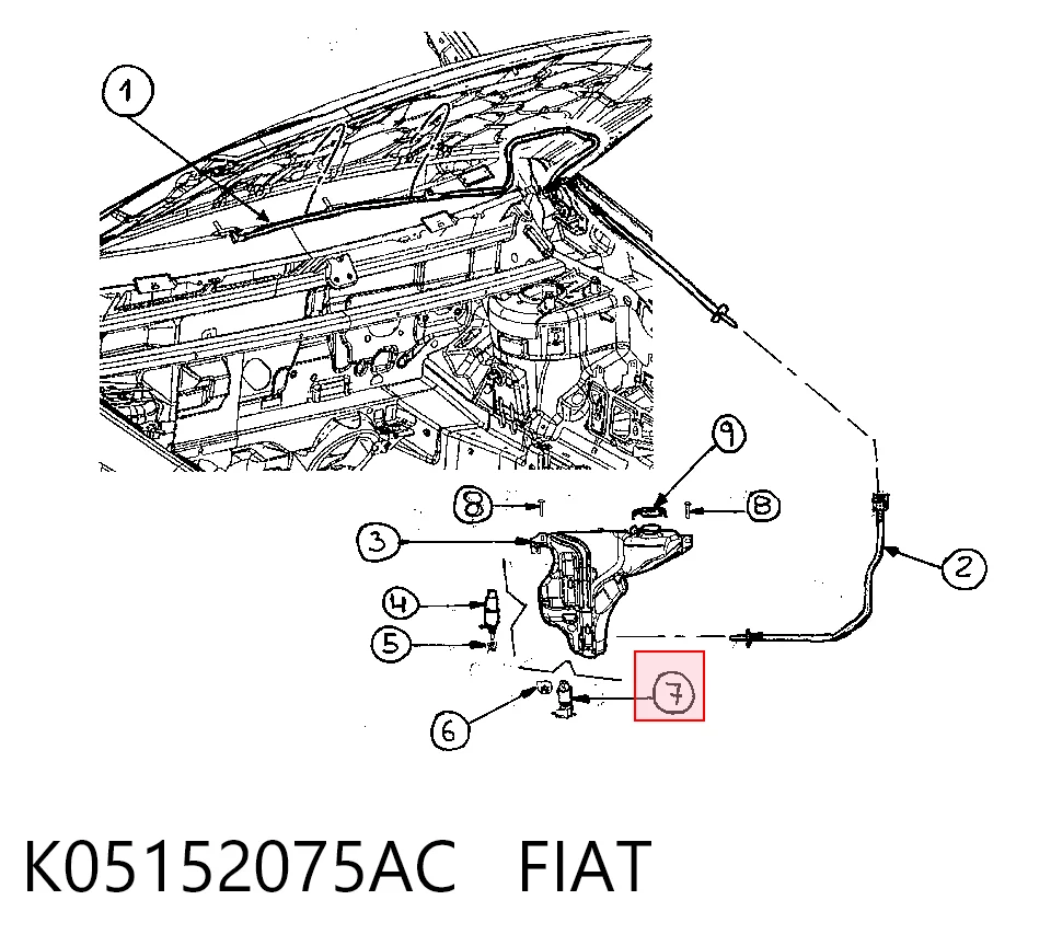 K05152075AC Fiat/Alfa/Lancia