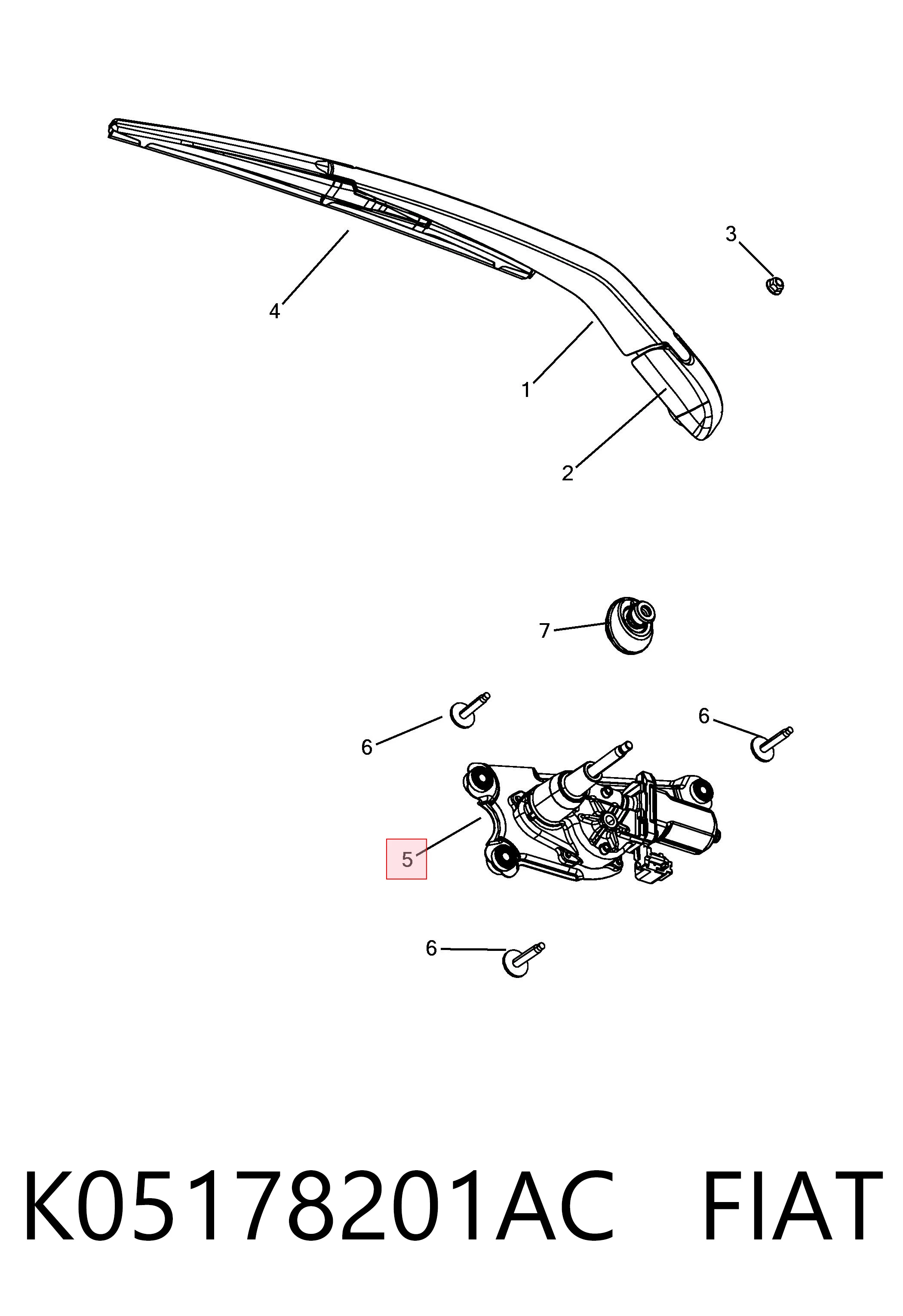 K05178201AC Fiat/Alfa/Lancia