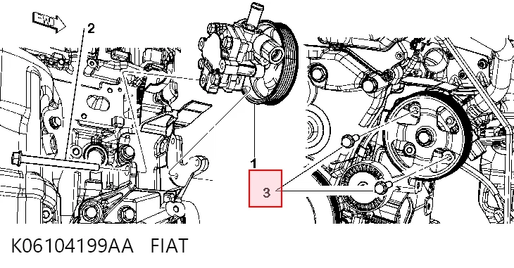 K06104199AA Fiat/Alfa/Lancia